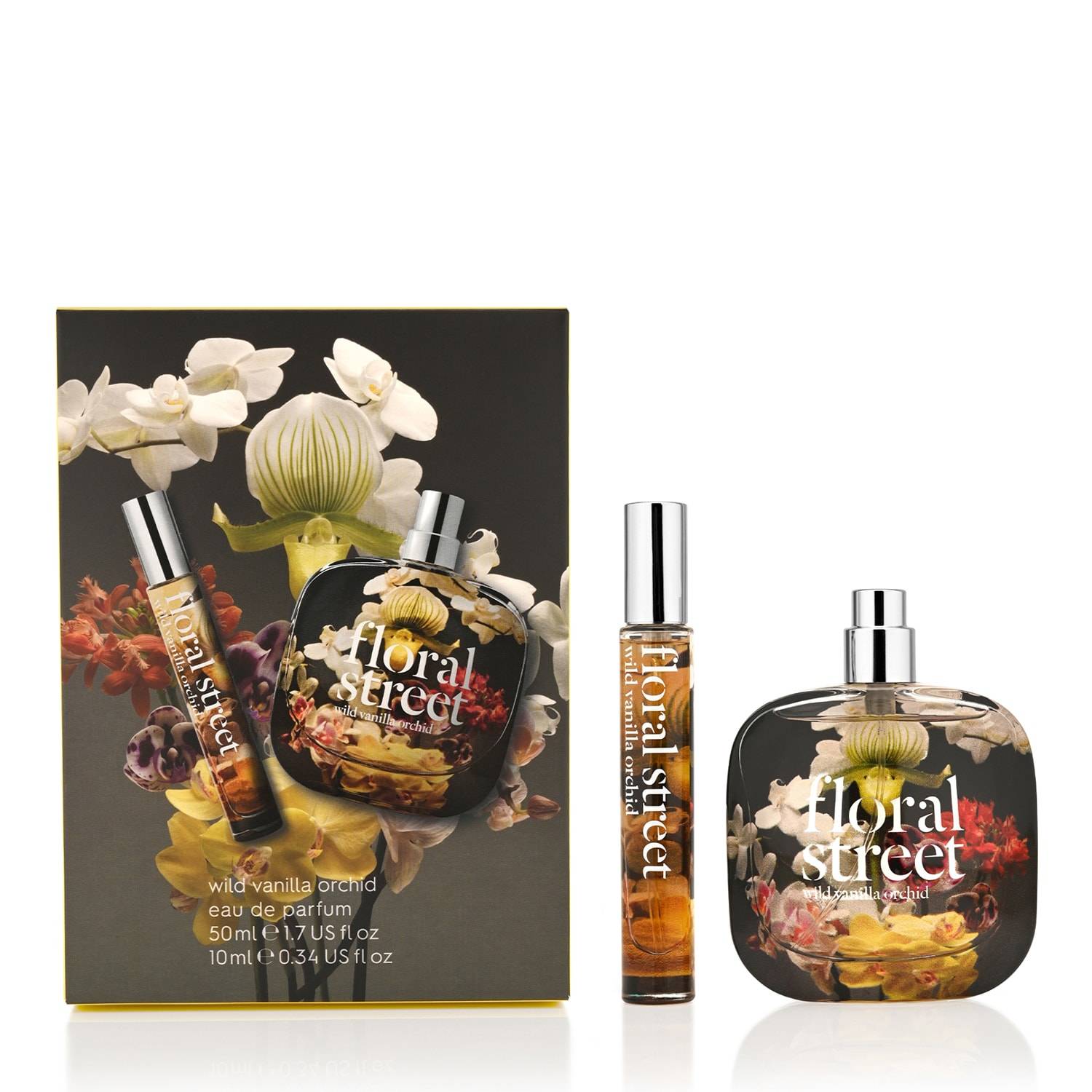 Floral Street Wild Vanilla Orchid Home & Away Set