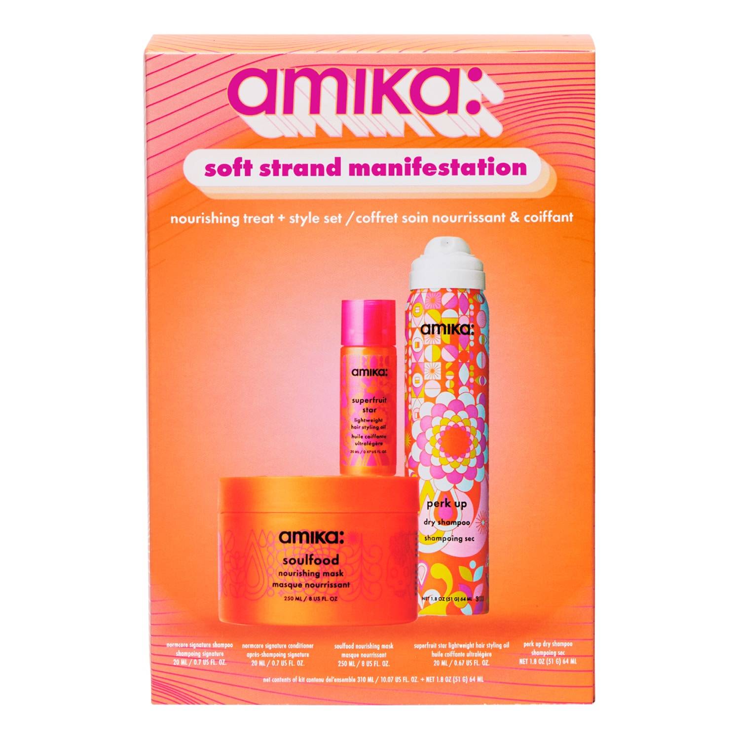 Amika Soft Strand Manifestation Nourishing Treat + Style Set
