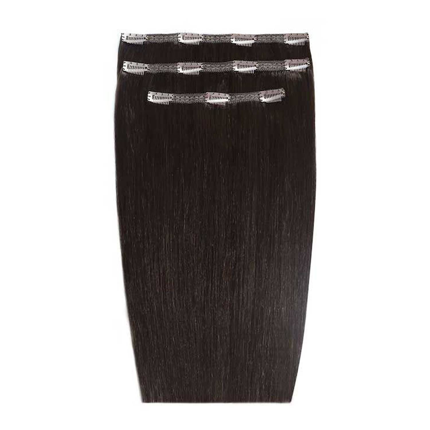 Beautyworks Deluxe Clip-Ins 18' Ebony