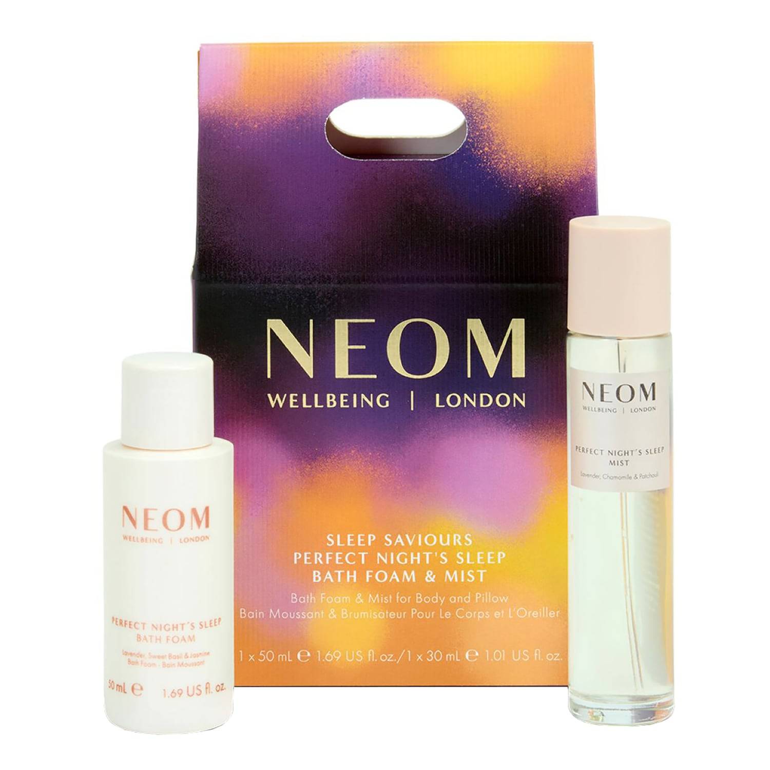 Neom Wellbeing Sleep Saviours Set