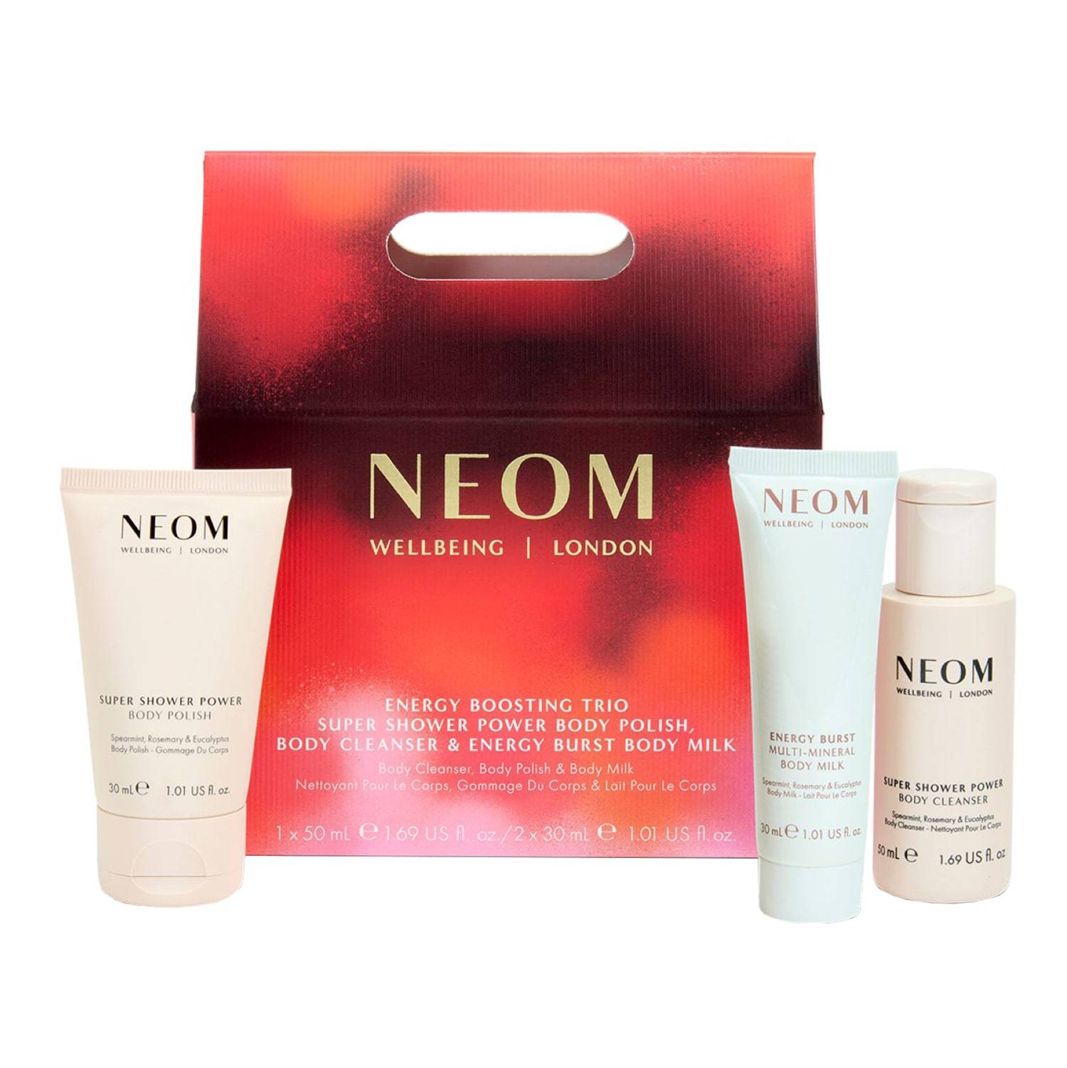 Neom Wellbeing Energy Boosting Trio