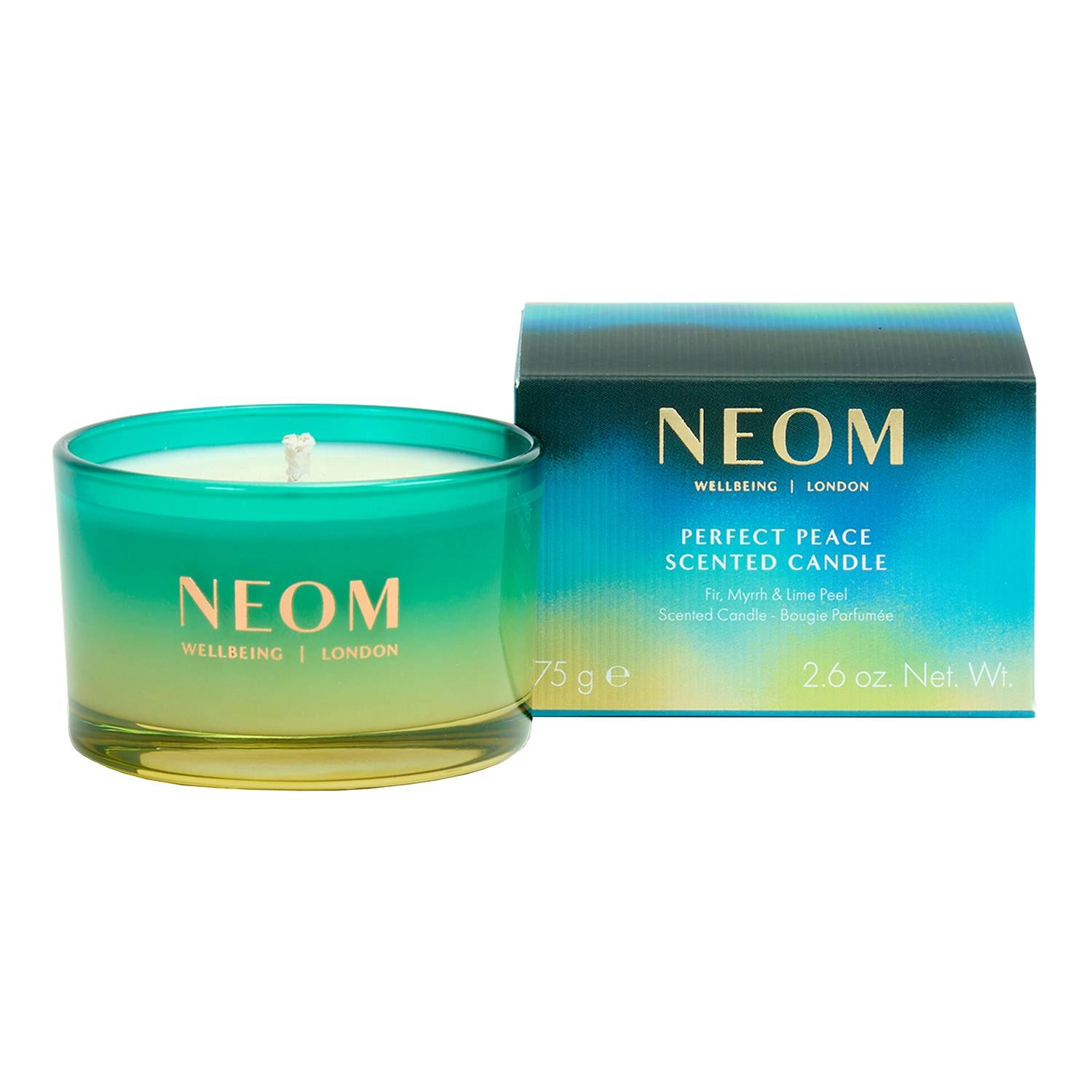 Neom Wellbeing Perfect Peace Scented Candle 75G