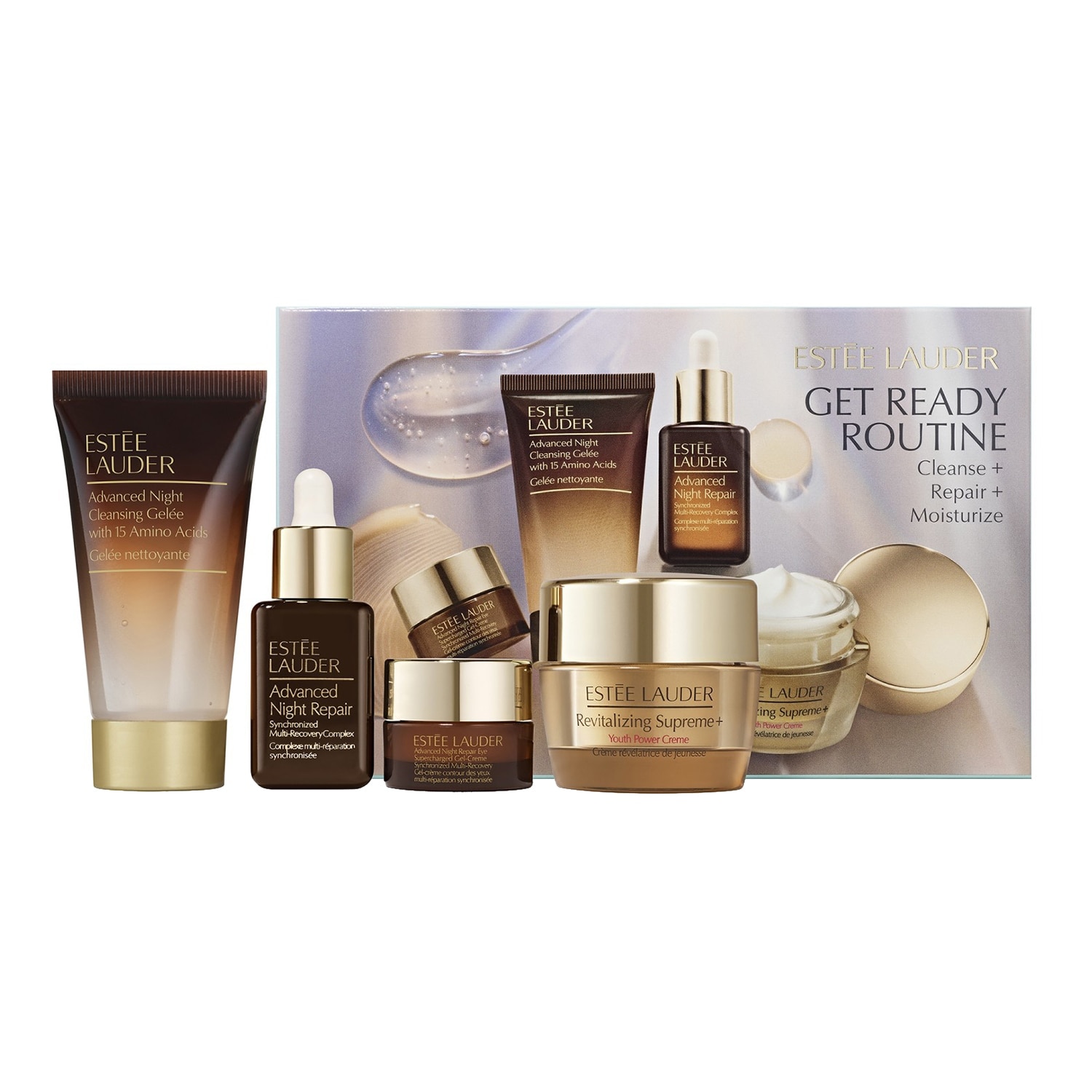 Estée Lauder Get Ready Routine Skincare Set 4 Piece Set (30Ml, 15Ml, 5Ml, 7Ml)