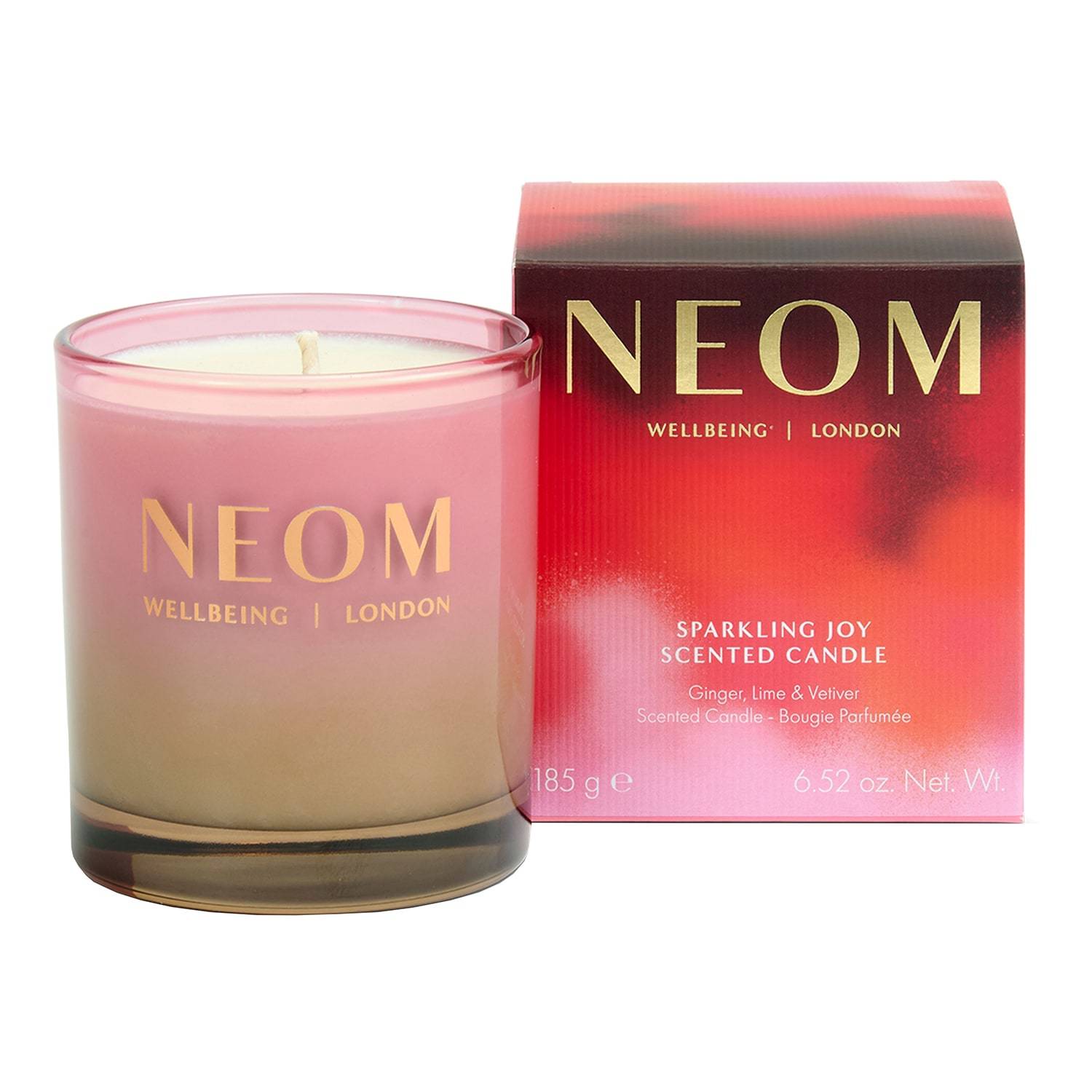 Neom Wellbeing Sparkling Joy 1 Wick Candle 185G