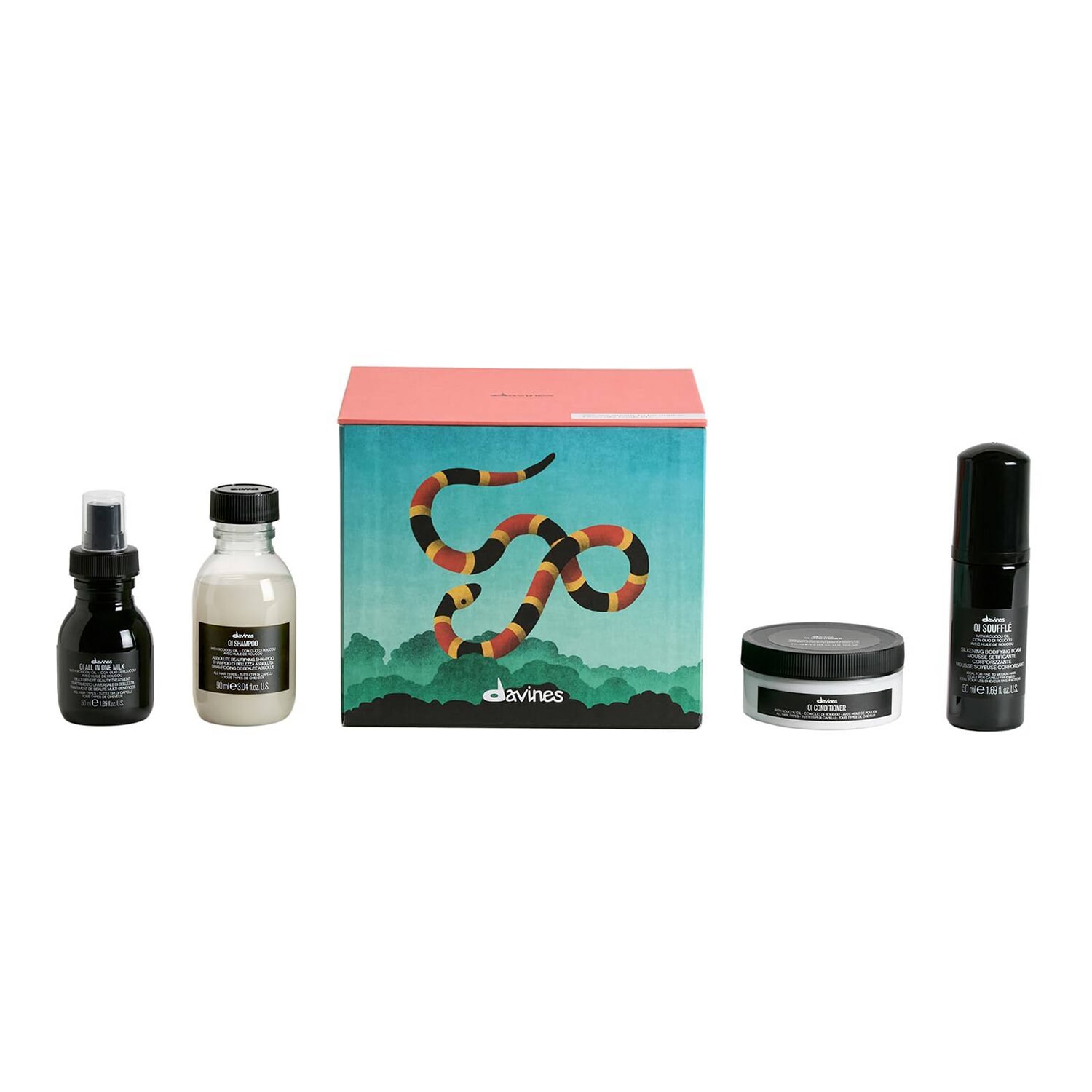 Davines Elegant Tropic Forest Gift Set for All Hair Types Discover