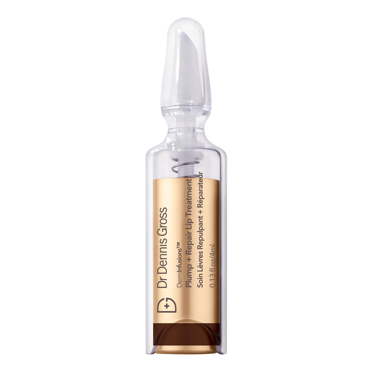 Dr Dennis Gross Skincare Plump + Repair Lip Treatment Tints Pink - Plumping Brown (4Ml)