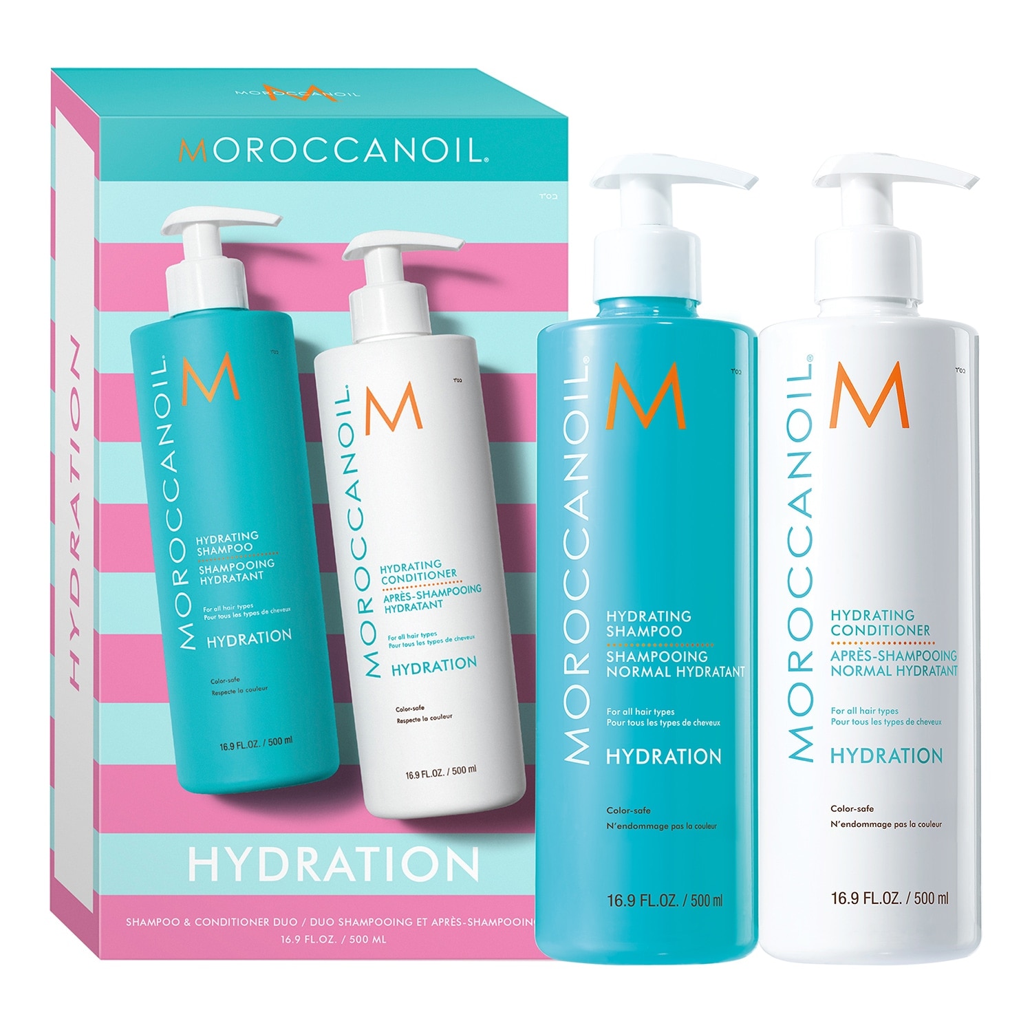 Moroccanoil Shampoo & Conditioner Hydrating Duo 500Ml + 500Ml