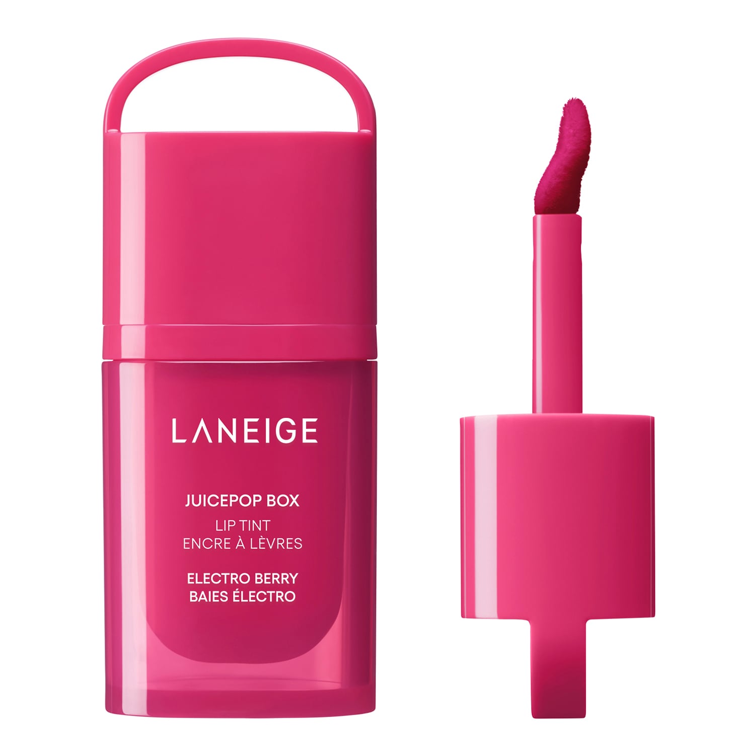 Laneige Juicepop Box Lip Tint -Hydrating Lip Tint Electro Berry (4.5G)