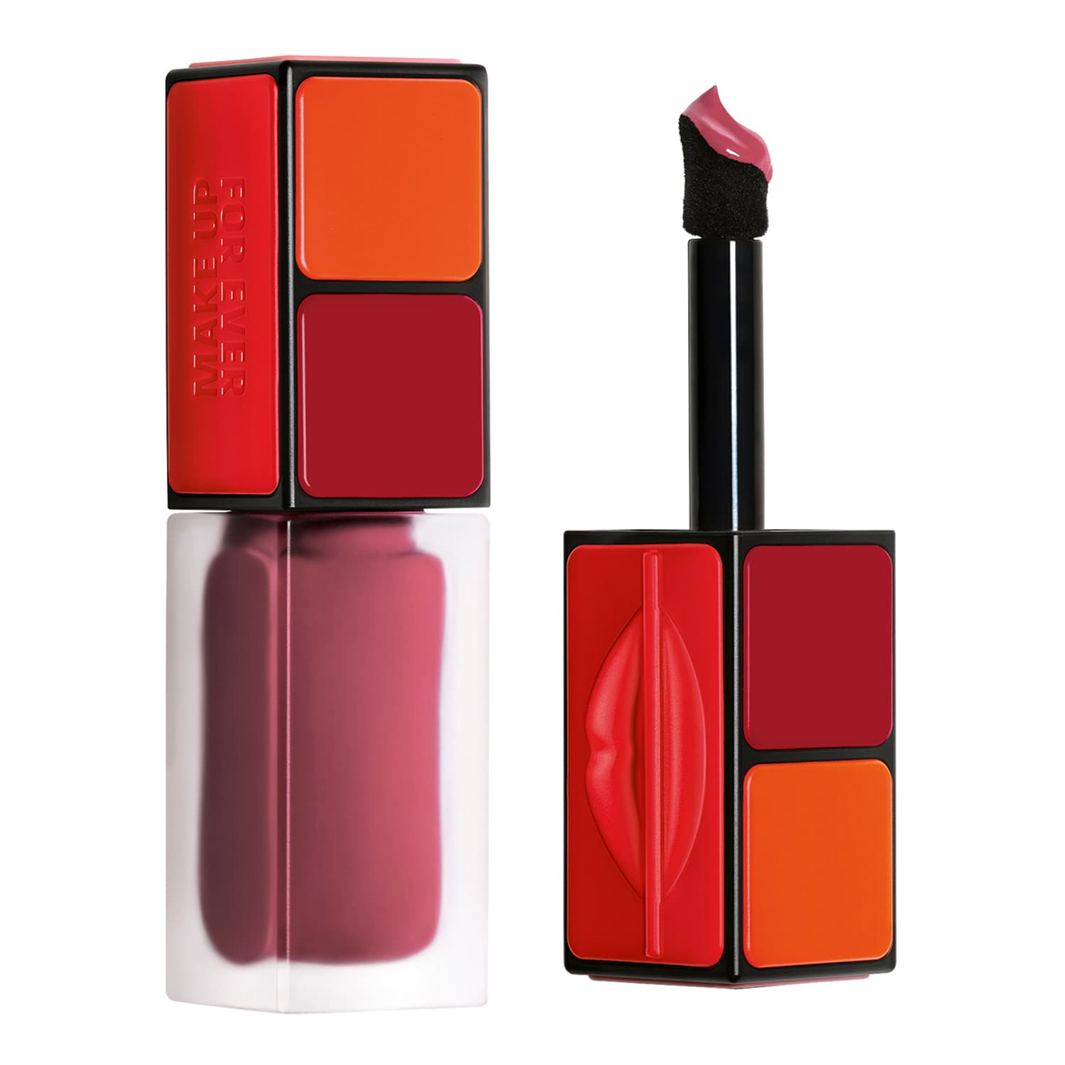 Make Up For Ever Artist Liquid Color - Multi-Use Liquid Blush, Cheeks, Lips & Eyes 808 - Boundless Berry (6 Ml)