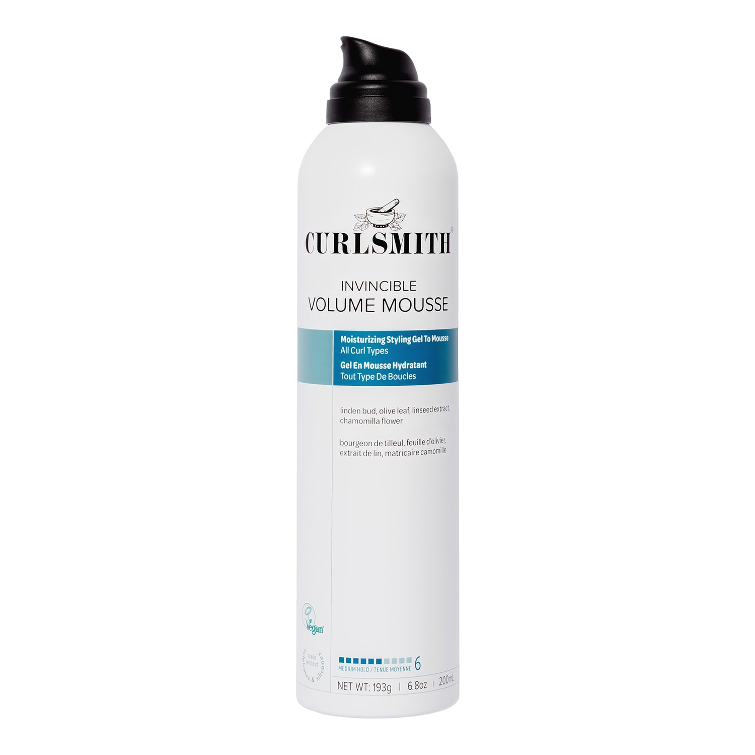 Curlsmith Invincible Volume Mousse 200Ml