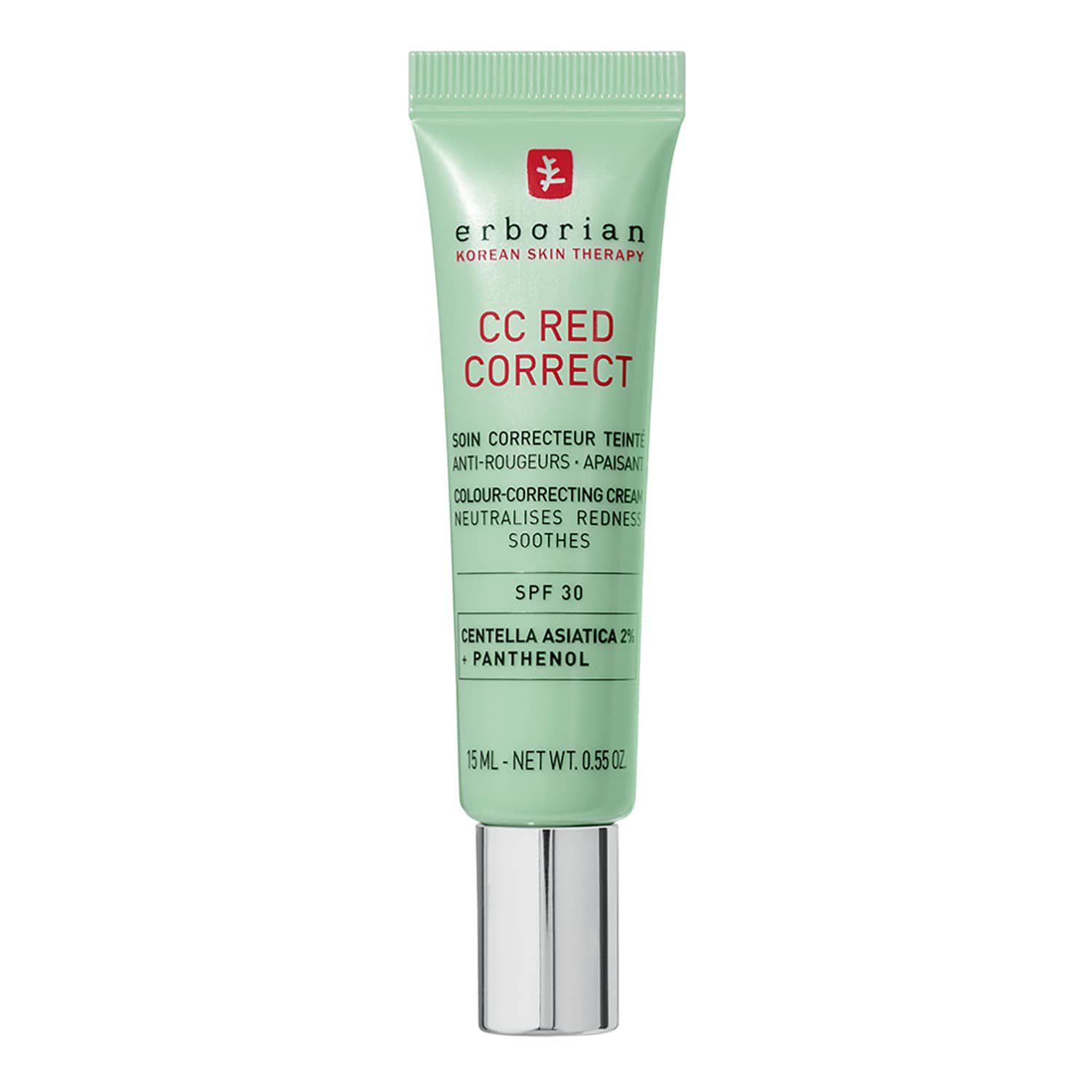 Erborian Cc Red Correct - Colour Correcting Cream 15Ml