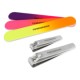 Neon Nail File and Clippers