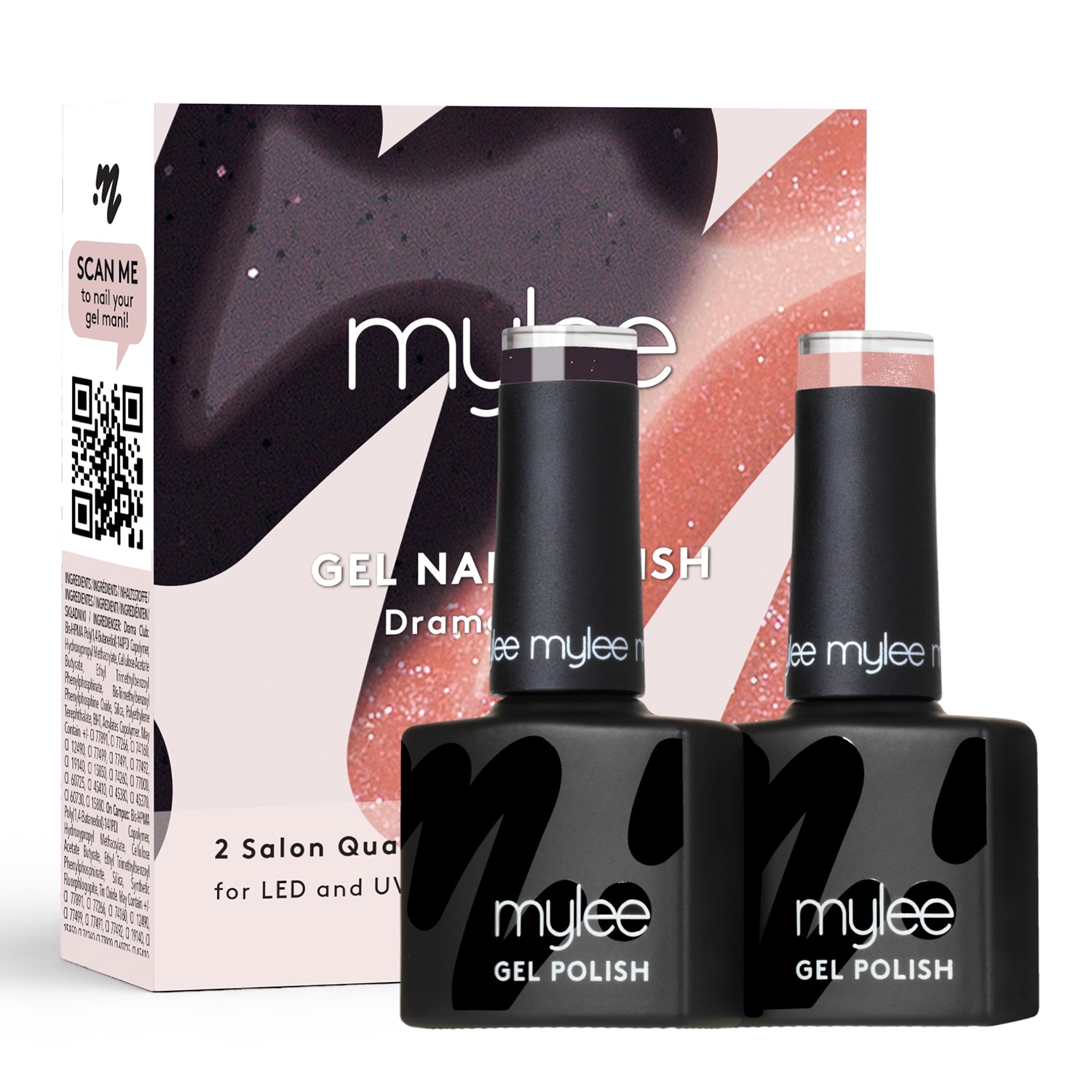 Mylee Gel Polish Duo - Drama Queen 8Ml Drama Queen