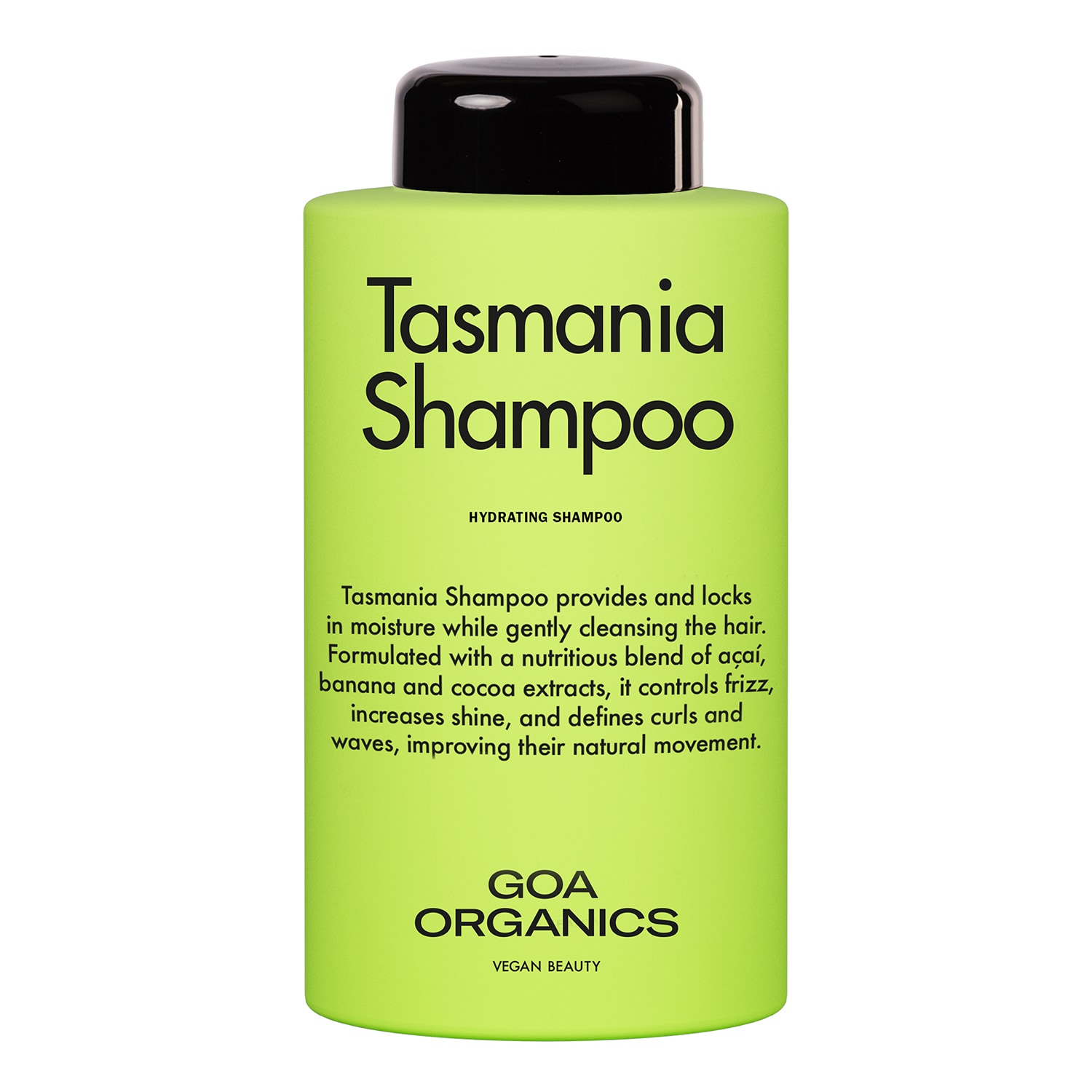 Goa Organics Tasmania Shampoo - Moisturizing Shampoo For Curly Hair 300Ml