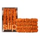 Pure Silk Skinny Scrunchies Orange