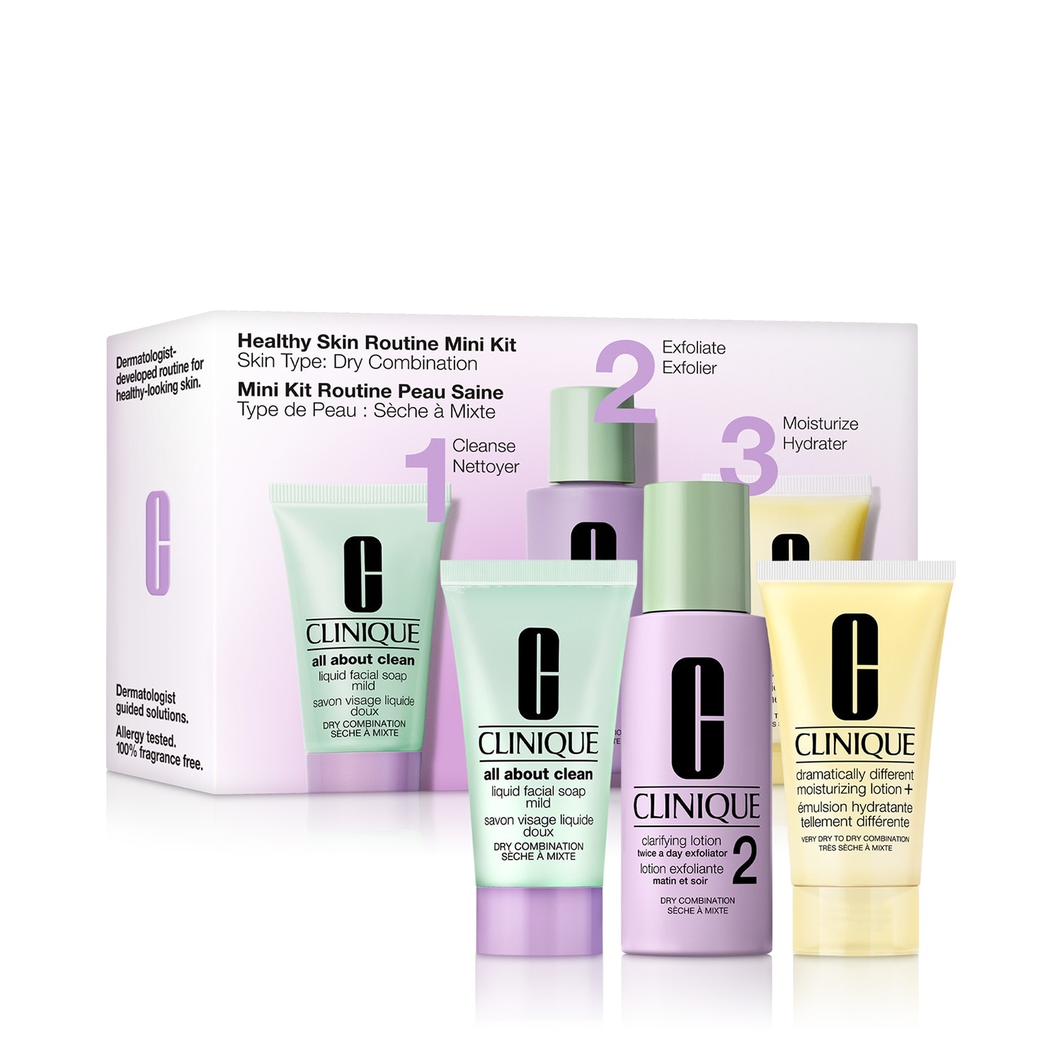 Clinique Healthy Skin Routine Mini Kit 30 Ml + 60 Ml + 30 Ml