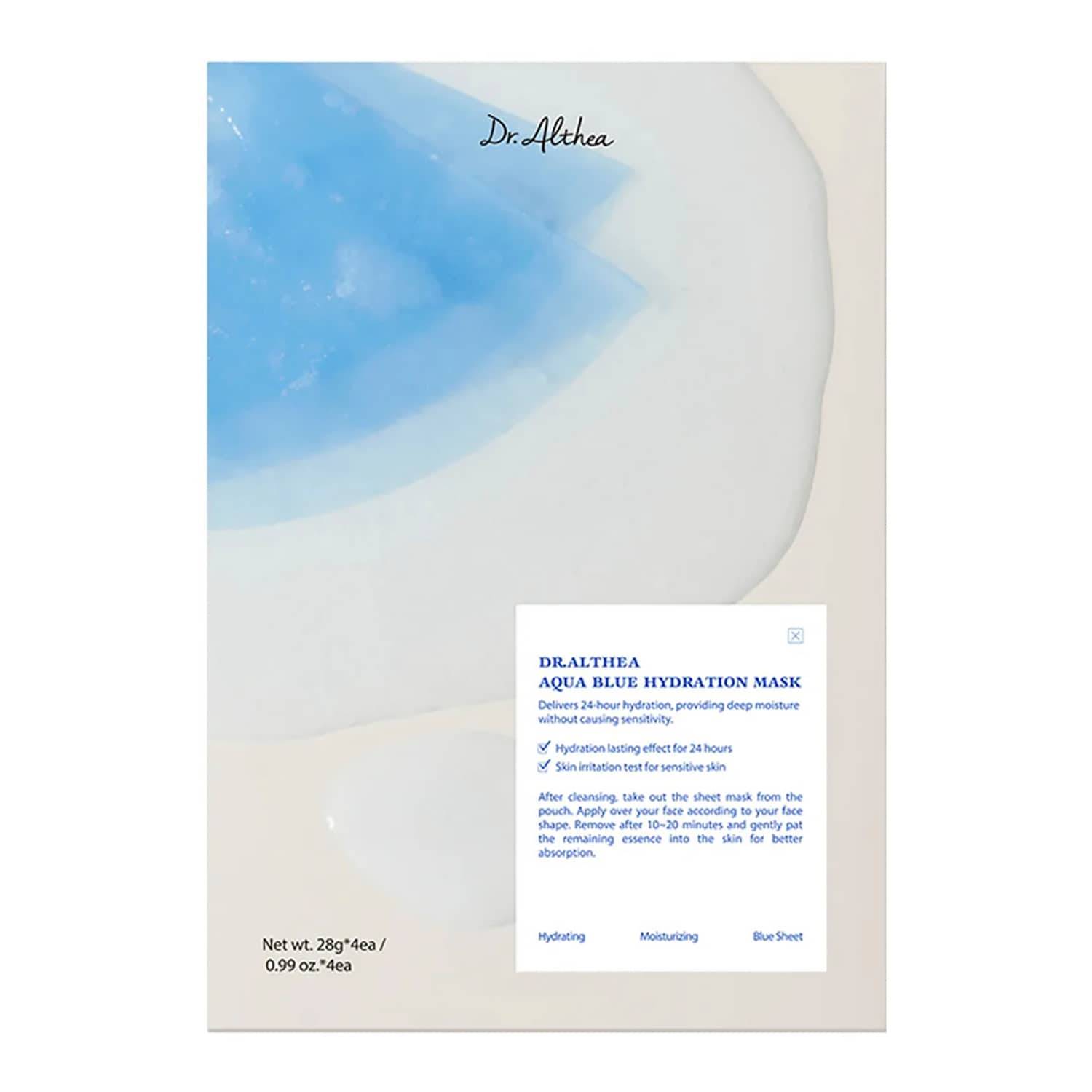 Dr. Althea Aqua Blue Hydration Mask 4X28G