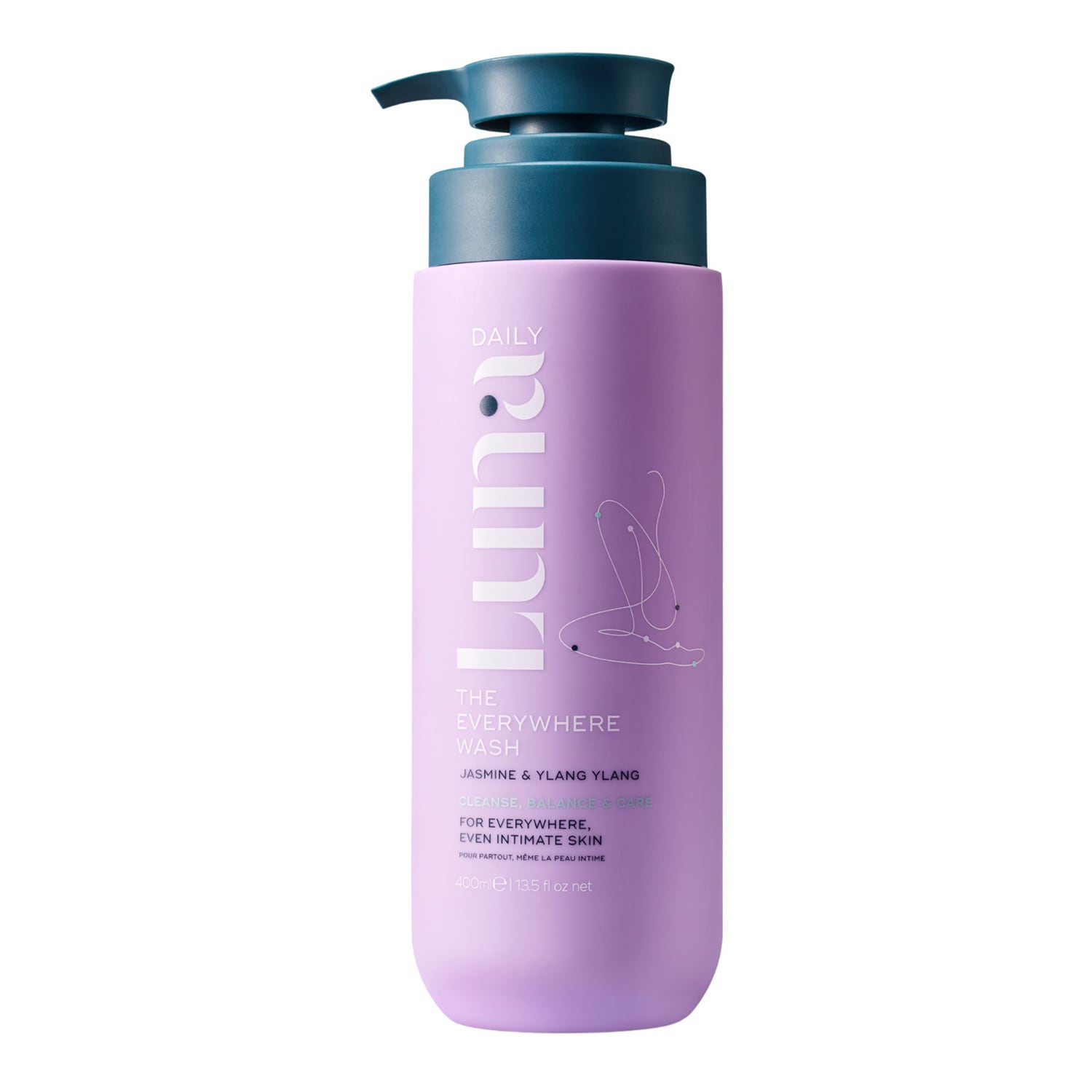 Luna Daily The Everywhere Wash Jasmine & Ylang Ylang 400Ml