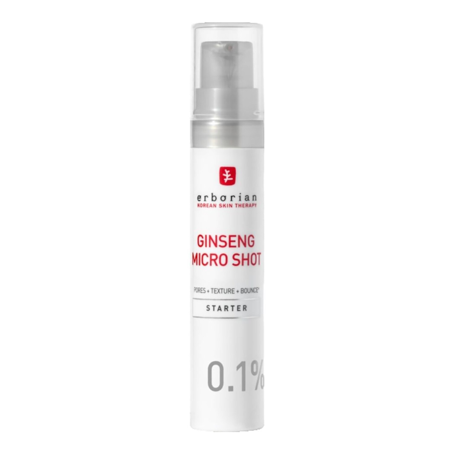 Erborian Ginseng Micro Shot 0.1 - Retexturizing Micro-Infusion Serum 10Ml