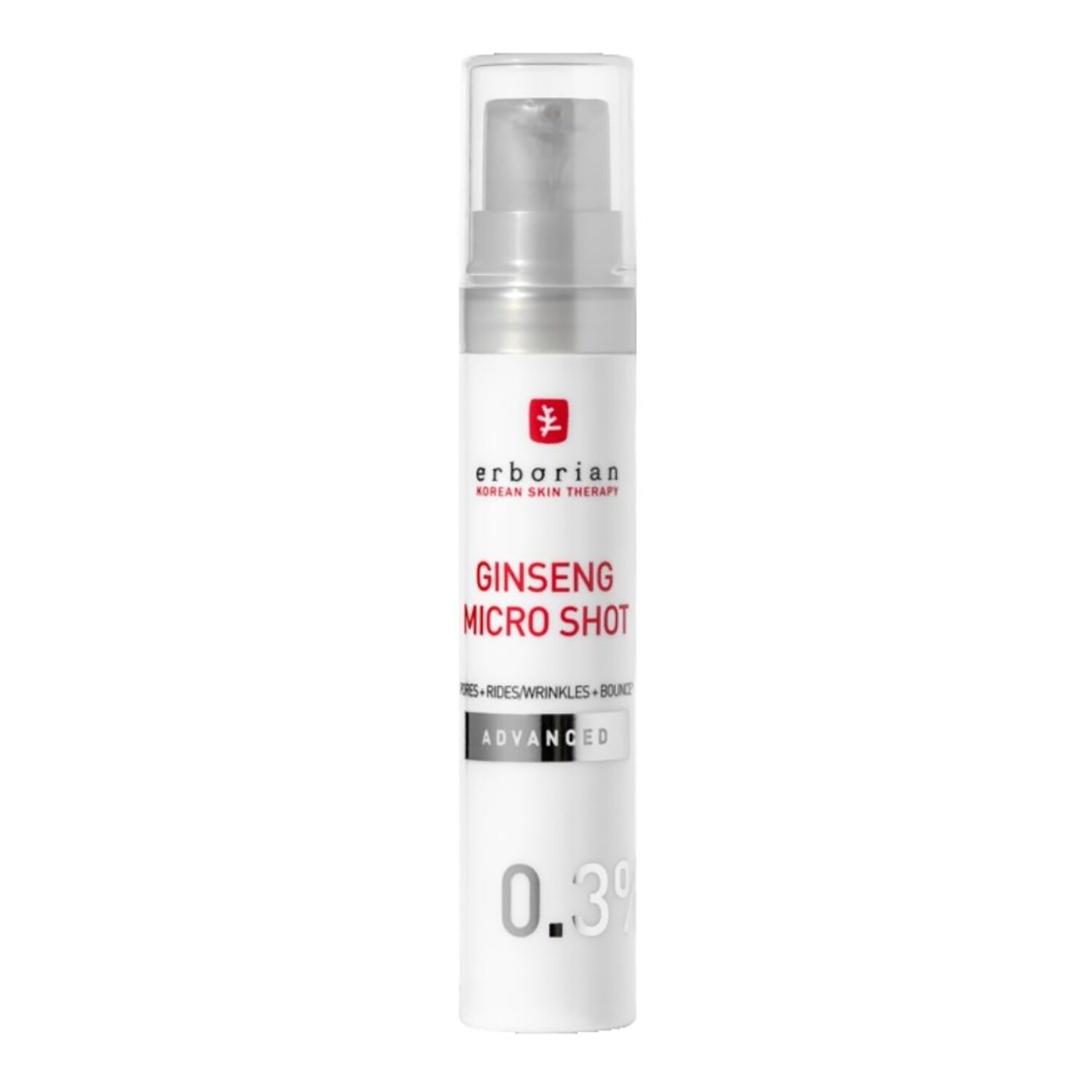 Erborian Ginseng Micro Shot 0.3 - Intensive Retexturizing Micro-Infusion Serum 10Ml