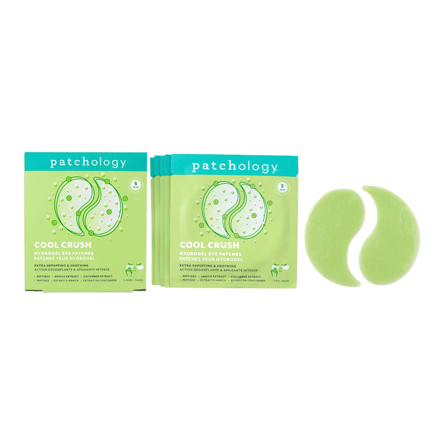 Patchology Cool Crush Hydrogel Eye Patches - Hydratants Pour Les Yeux Cool Crush Hydrogel Eye Patches