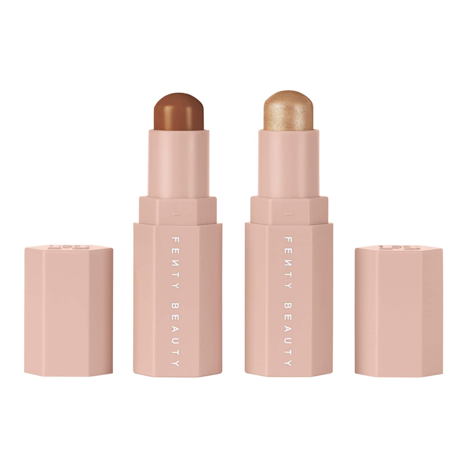 Fenty Beauty Mini Match Stix Duo Contour + Highlighter Set Truffle + Champagne (5.5 Ml)
