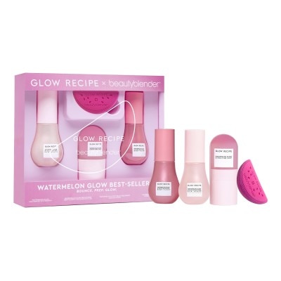 Glow Recipe x Beauty Blender Watermelon Glow Best-Sellers Set