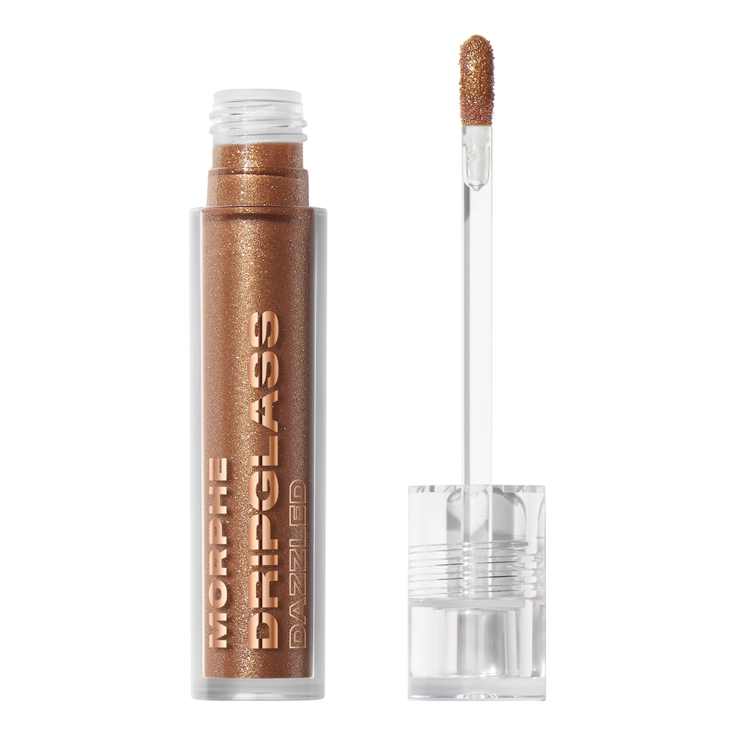 Morphe Dazzled High Shimmer Lip Gloss Cognac Diamond 3.8Ml