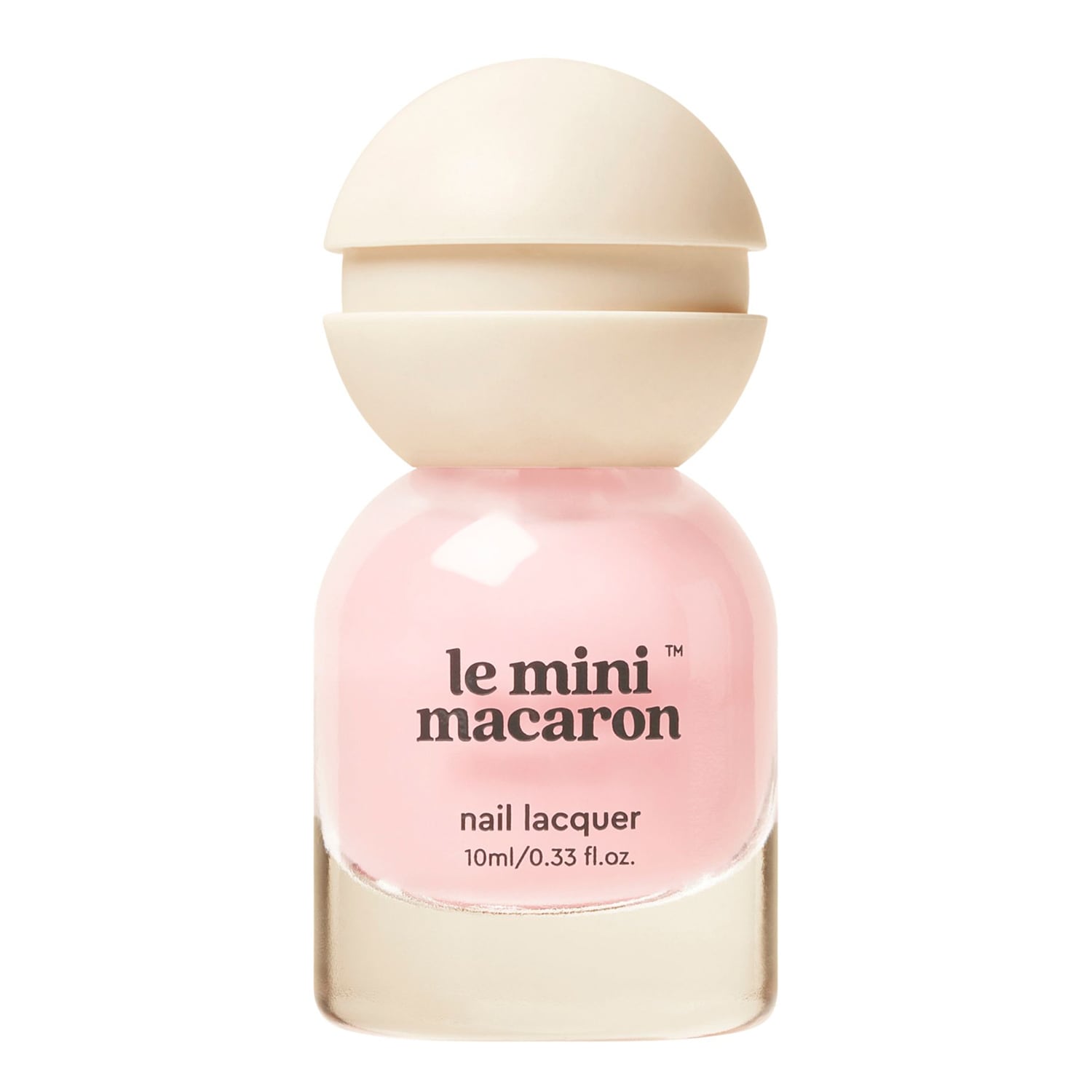Le Mini Macaron Nail Lacquer - Quick Dry Blush (10Ml)