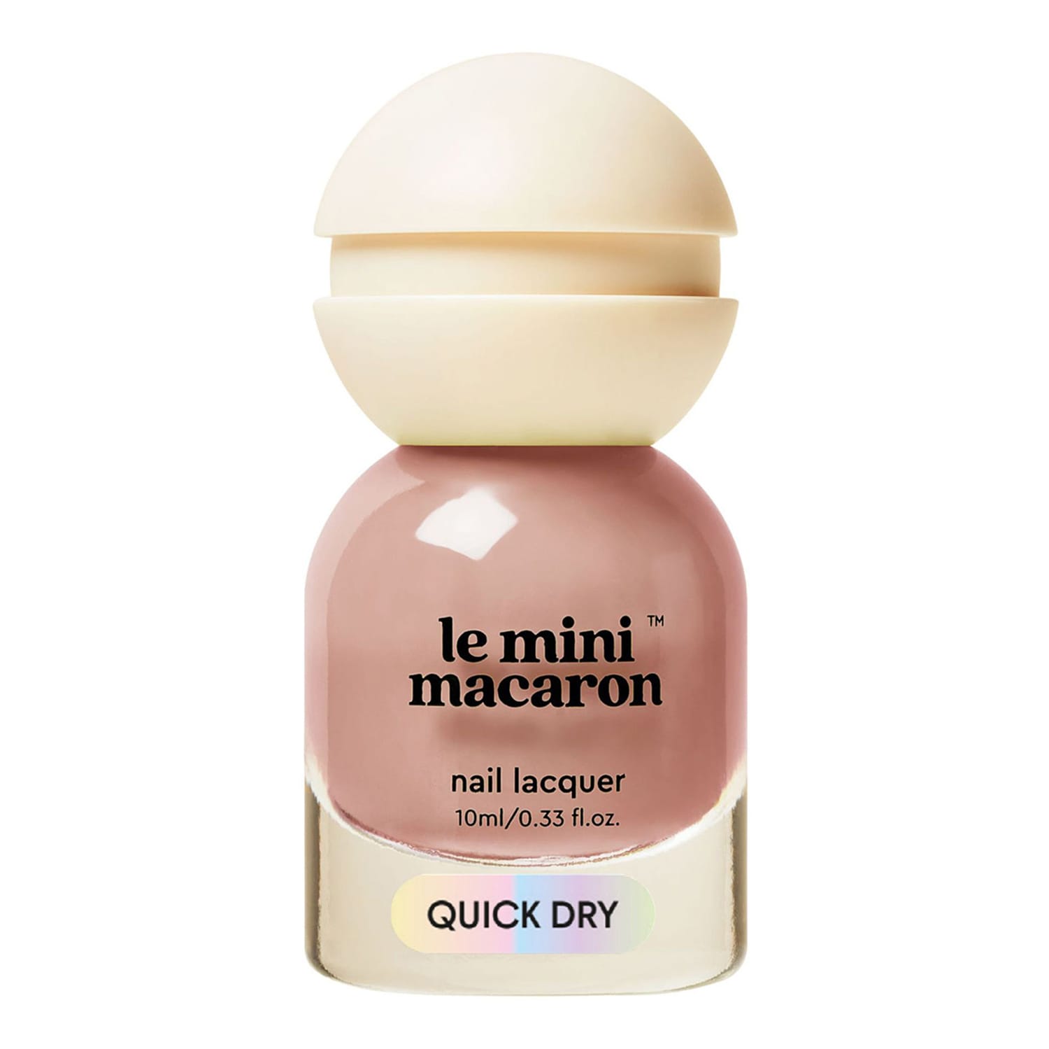 Le Mini Macaron Nail Lacquer - Quick Dry Praline (10Ml)