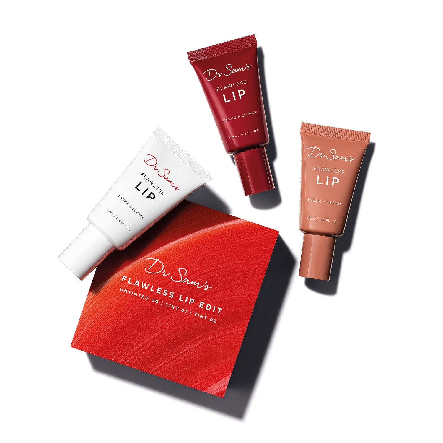 Dr Sam's Flawless Lip Edit 15Ml + 15Ml +15Ml