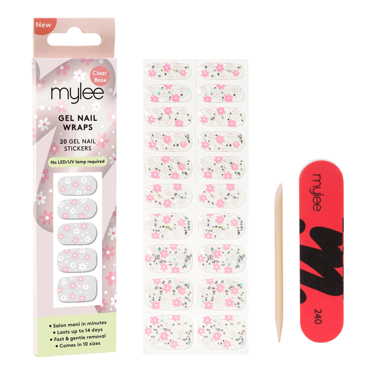 Mylee Gel Wraps Freshly Picked 20Pcs