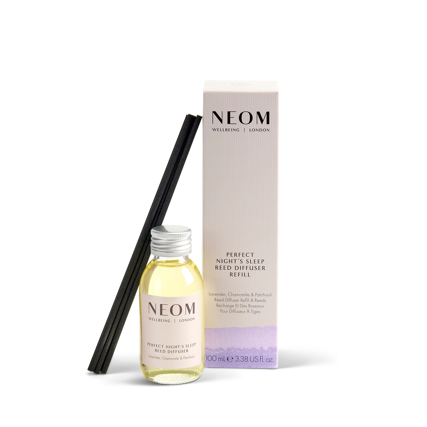 Neom Wellbeing Perfect Night's Sleep Reed Diffuser Refill 100Ml