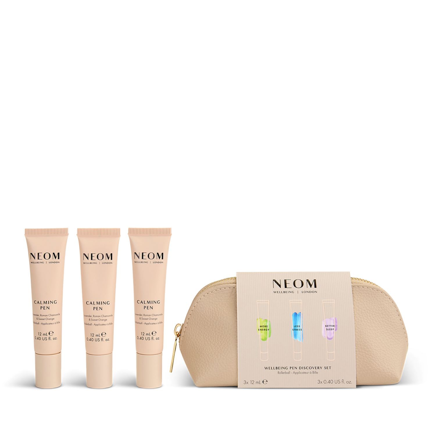 Neom Wellbeing Wellbeing Pen Discovery Set 12Ml+ 12Ml+ 12Ml