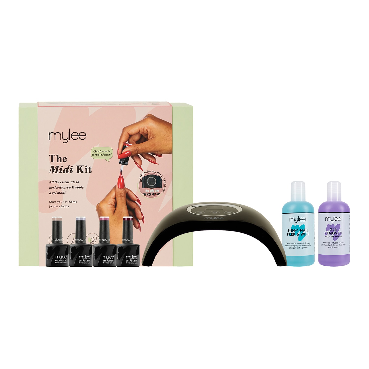 Mylee The Midi Gel Nail Polish Kit 14Pcs