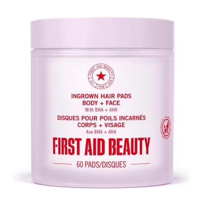 Ingrown Hair Pads Body + Face - Pads for ingrown hair With BHA + AHA