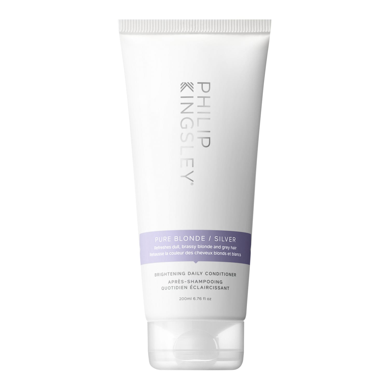 Philip Kingsley Pure Blonde/Silver Daily Brightening Purple Conditioner 200ml - Image 3
