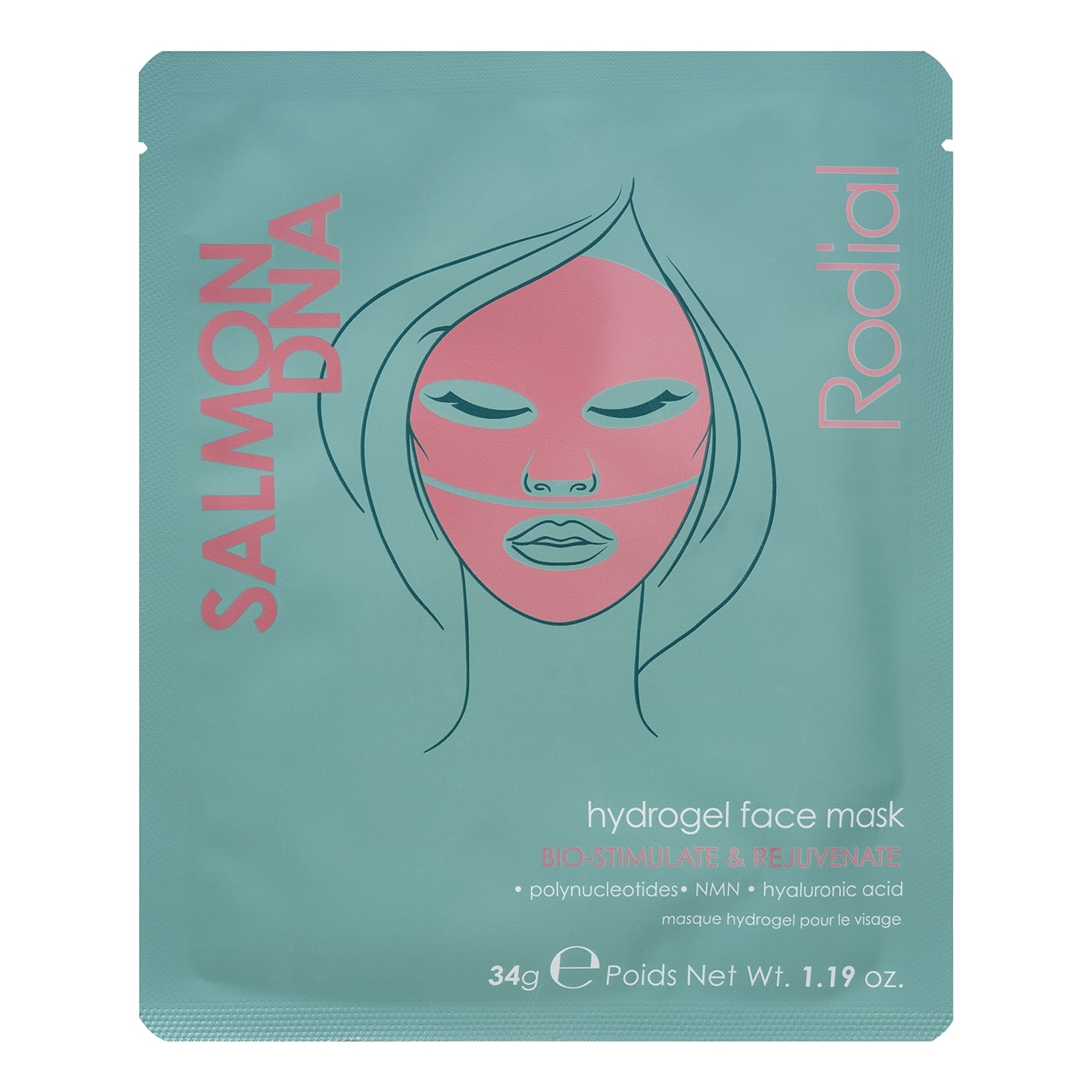 Rodial Salmon Dna Hydrogel Face Mask 38G