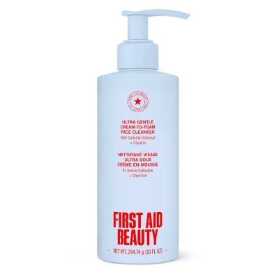 Ultra Gentle Cream-to-Foam Face Cleanser - With Colloidal Oatmeal + Glycerin