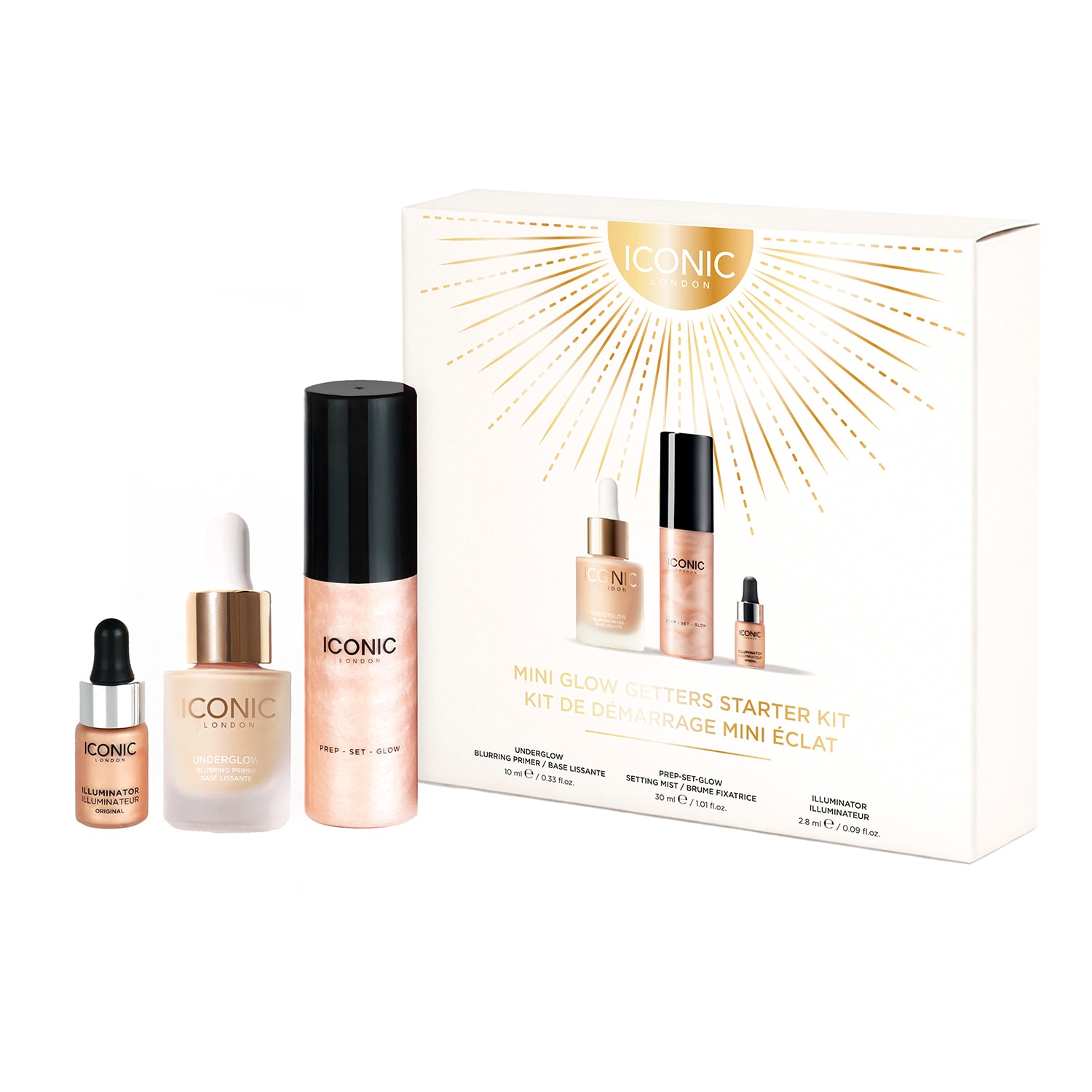 Iconic London Mini Glow Getters Starter 10Ml+30Ml+2.8Ml