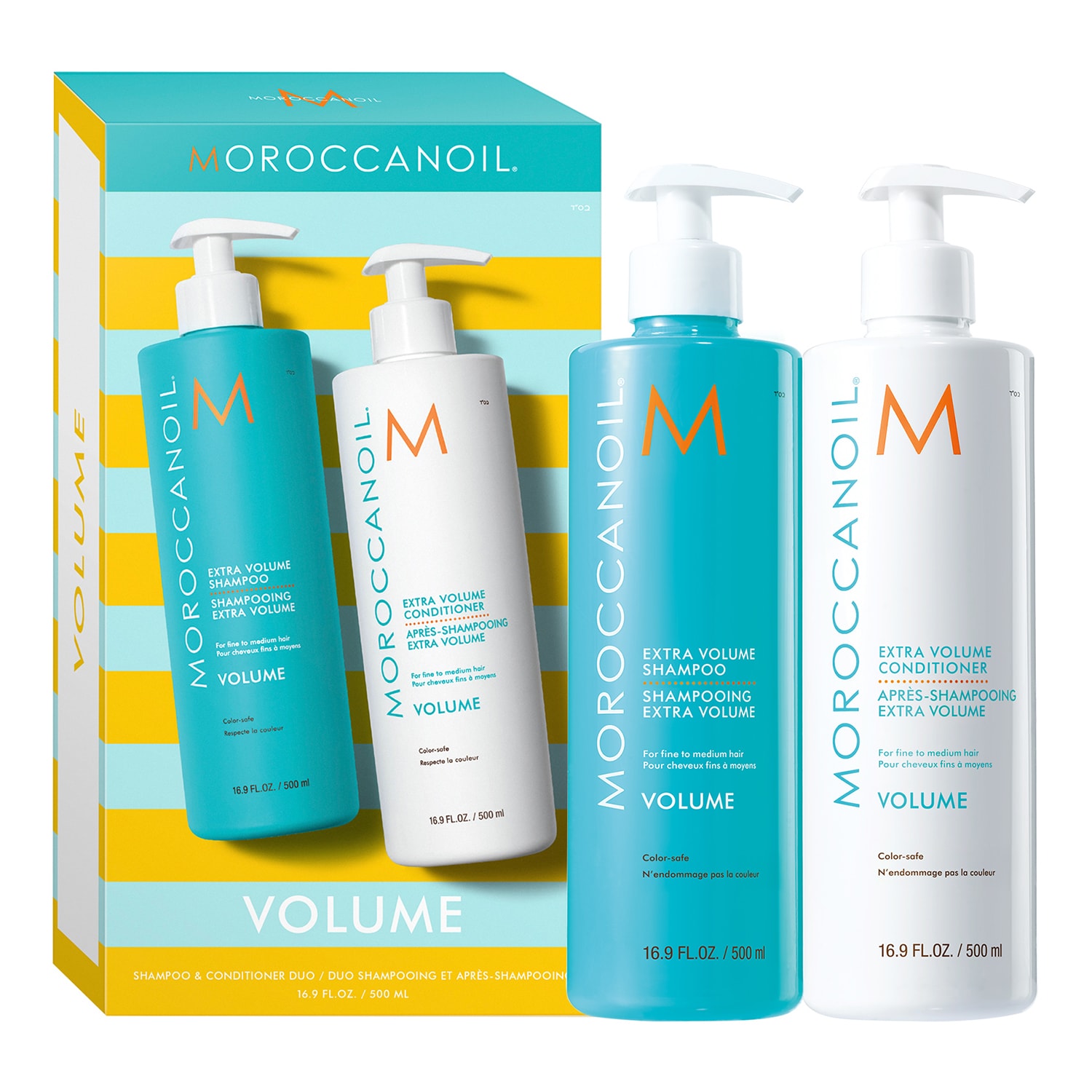 Moroccanoil Shampoo & Conditioner Volume Duo 500Ml + 500Ml