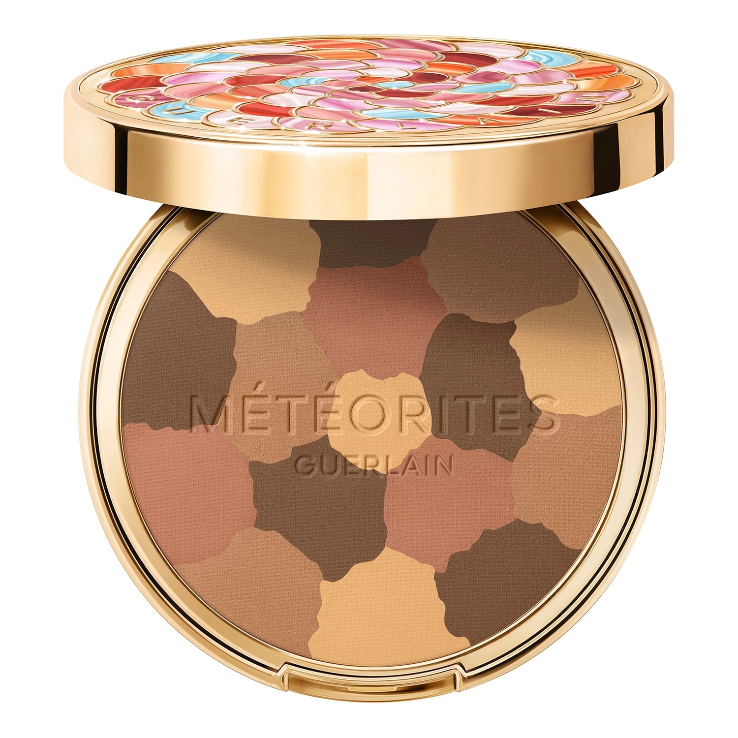 Guerlain 04 Amber Bronzing Powder Météorites Compact Mattifying And Setting Compact Powders - Image 5