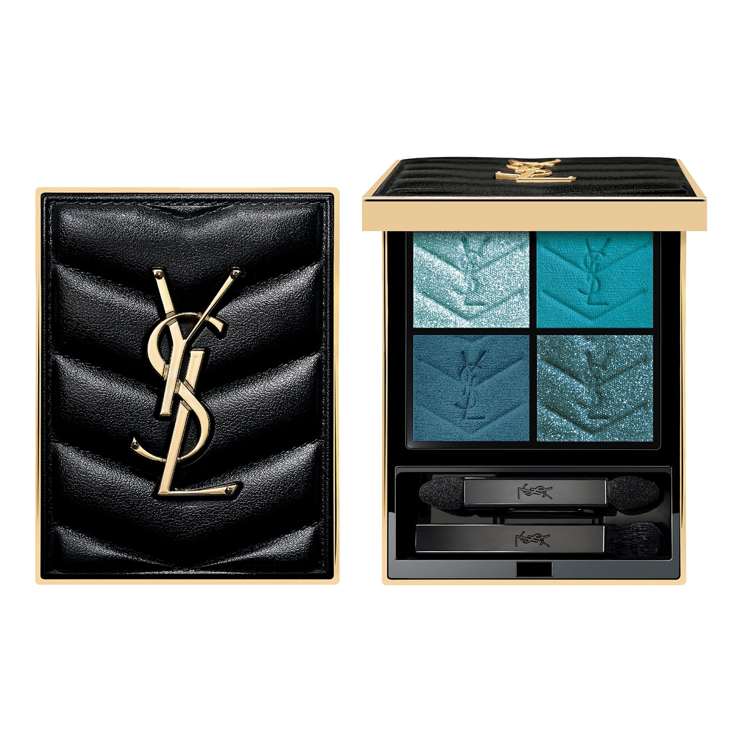 Yves Saint Laurent Couture Mini Clutch 850 Bewitching Turquoise (4G)