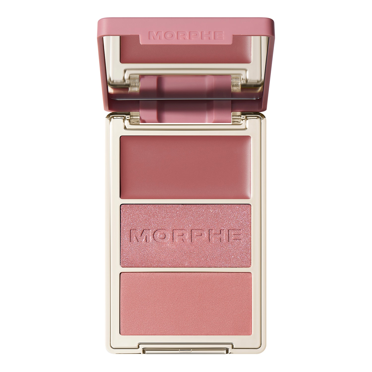 Morphe Cheek Thrills Multi-Finish Face Trio Honeymoon Suite 10.8G