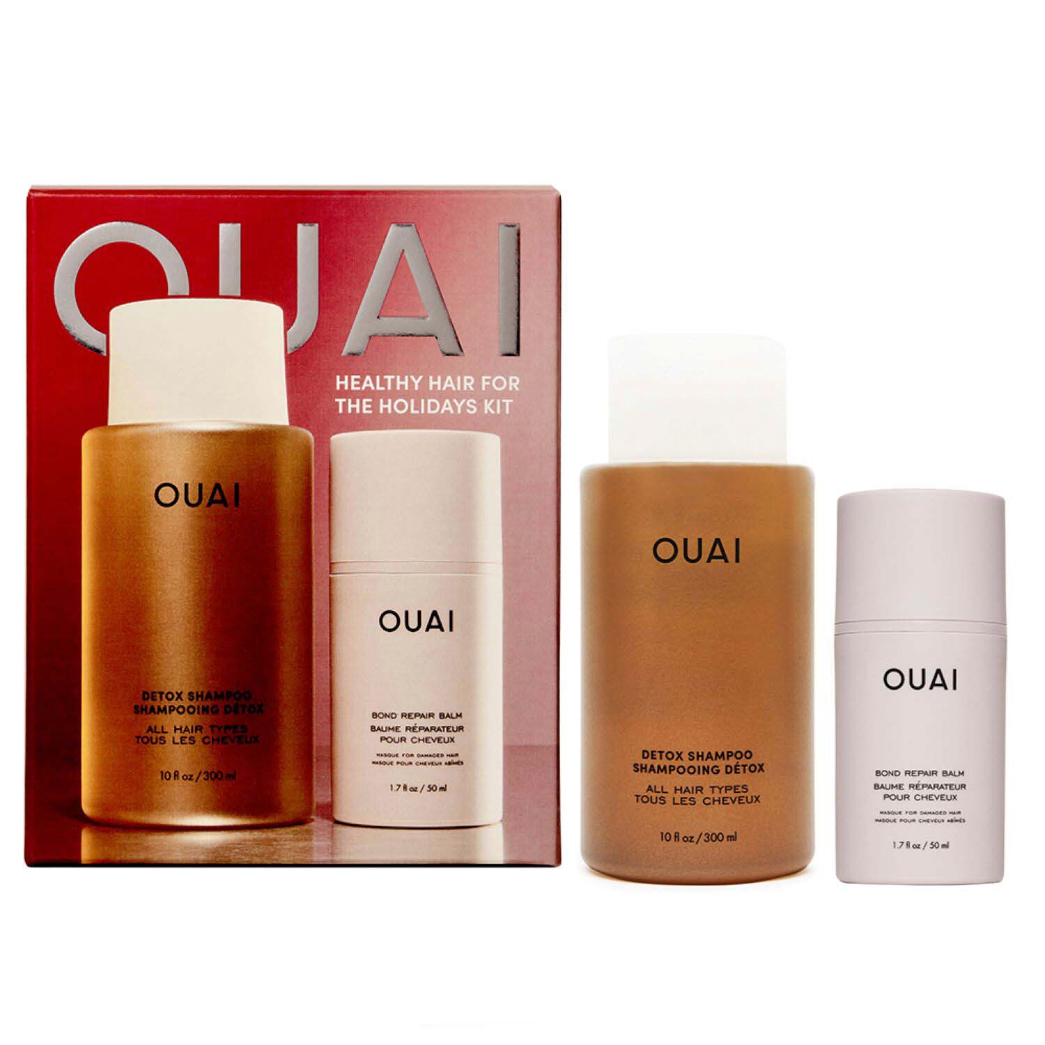 Ouai Haircare Healthy Hair For The Holidays Kit 300 Ml + 50 Ml