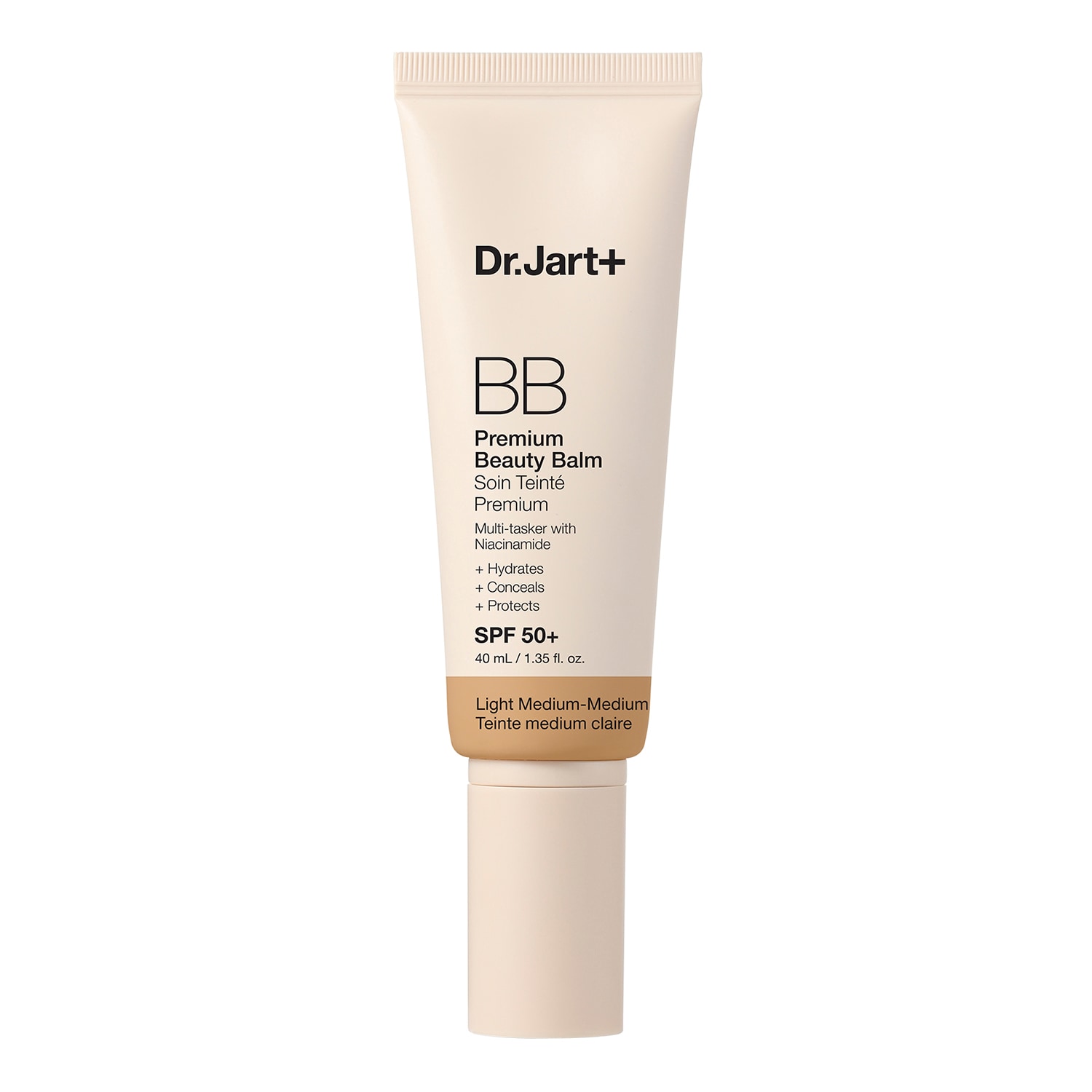 Dr Jart+ Korean Premium Beauty Balm Spf 50 Light Medium-Medium (40Ml)