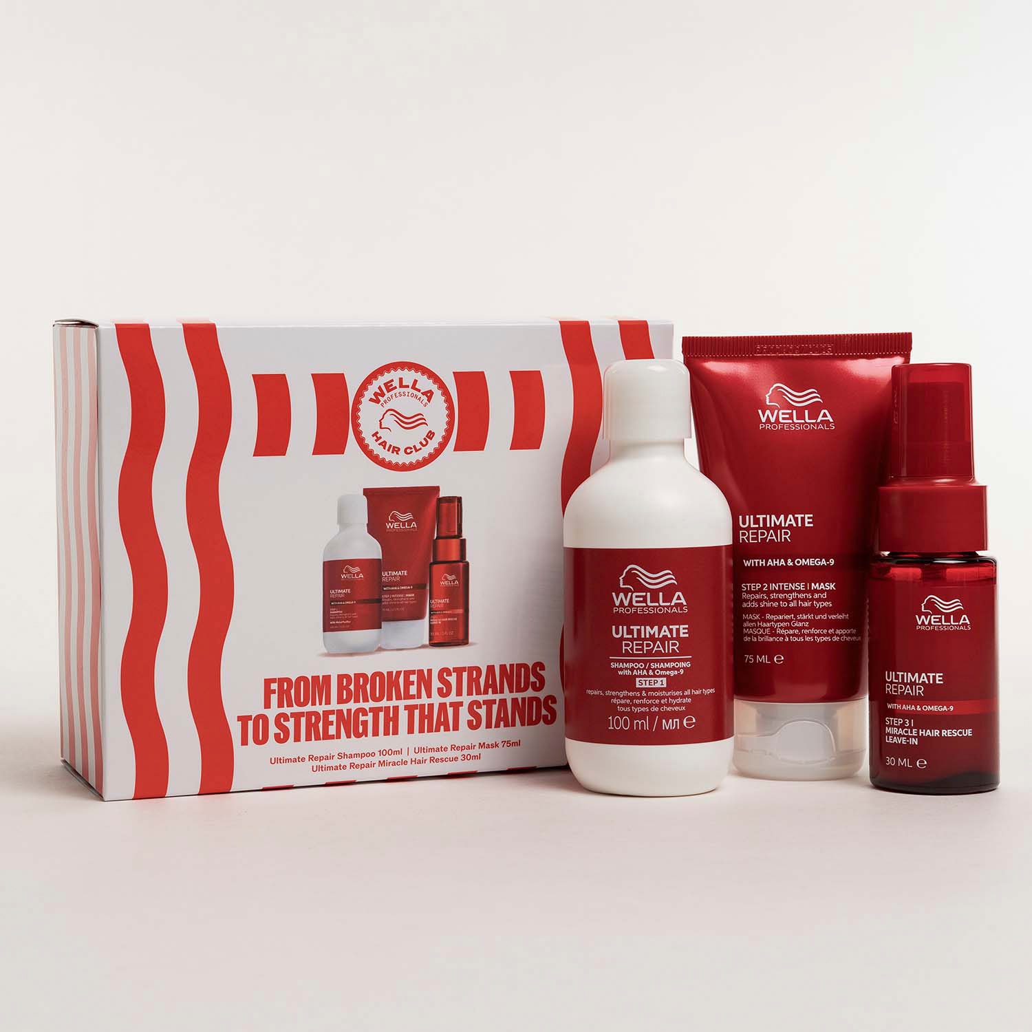 Wella Professionals Ultimate Repair Travel Gift Set 100Ml + 75Ml + 30Ml