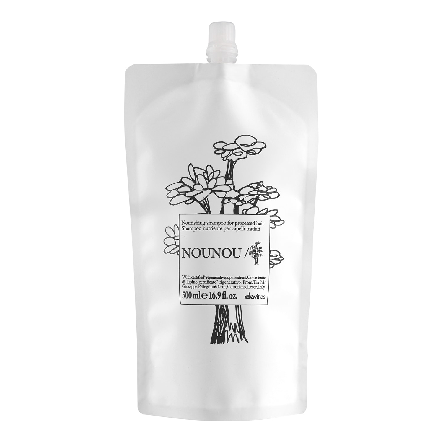 Davines Nounou Shampoo Refill 500Ml