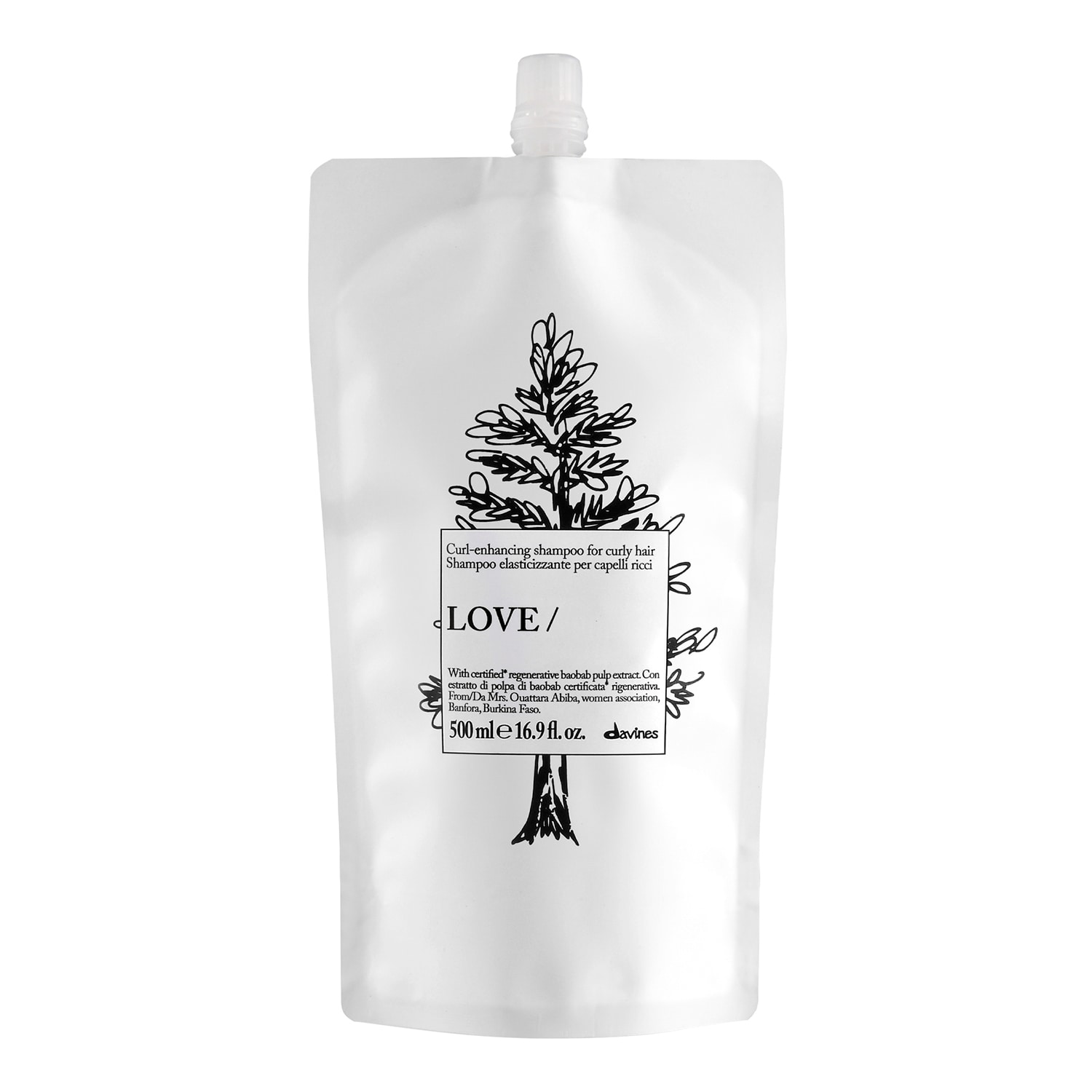 Davines Love Curl Shampoo Refill 500Ml