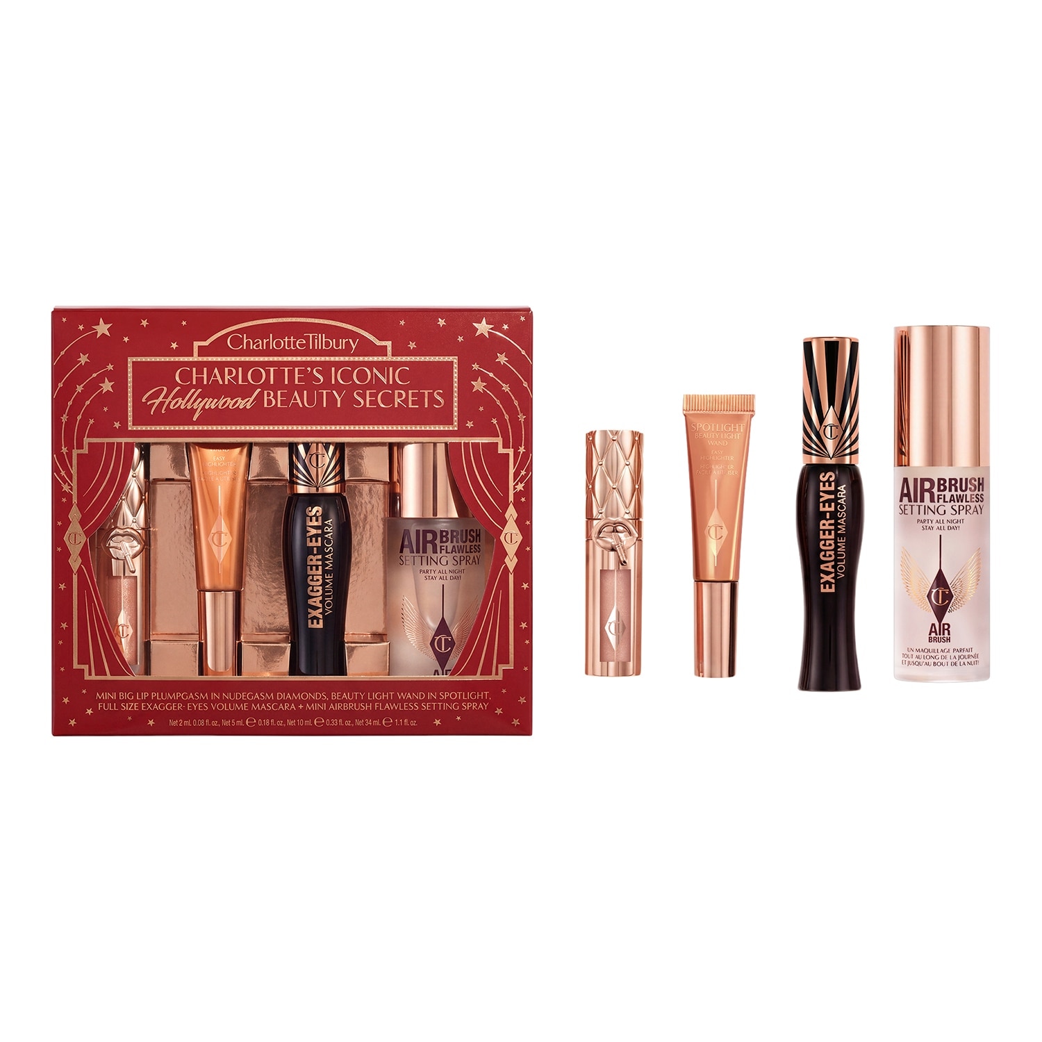 Charlotte Tilbury Charlotte's Iconic Hollywood Beauty Secrets (Worth £74) - Image 3